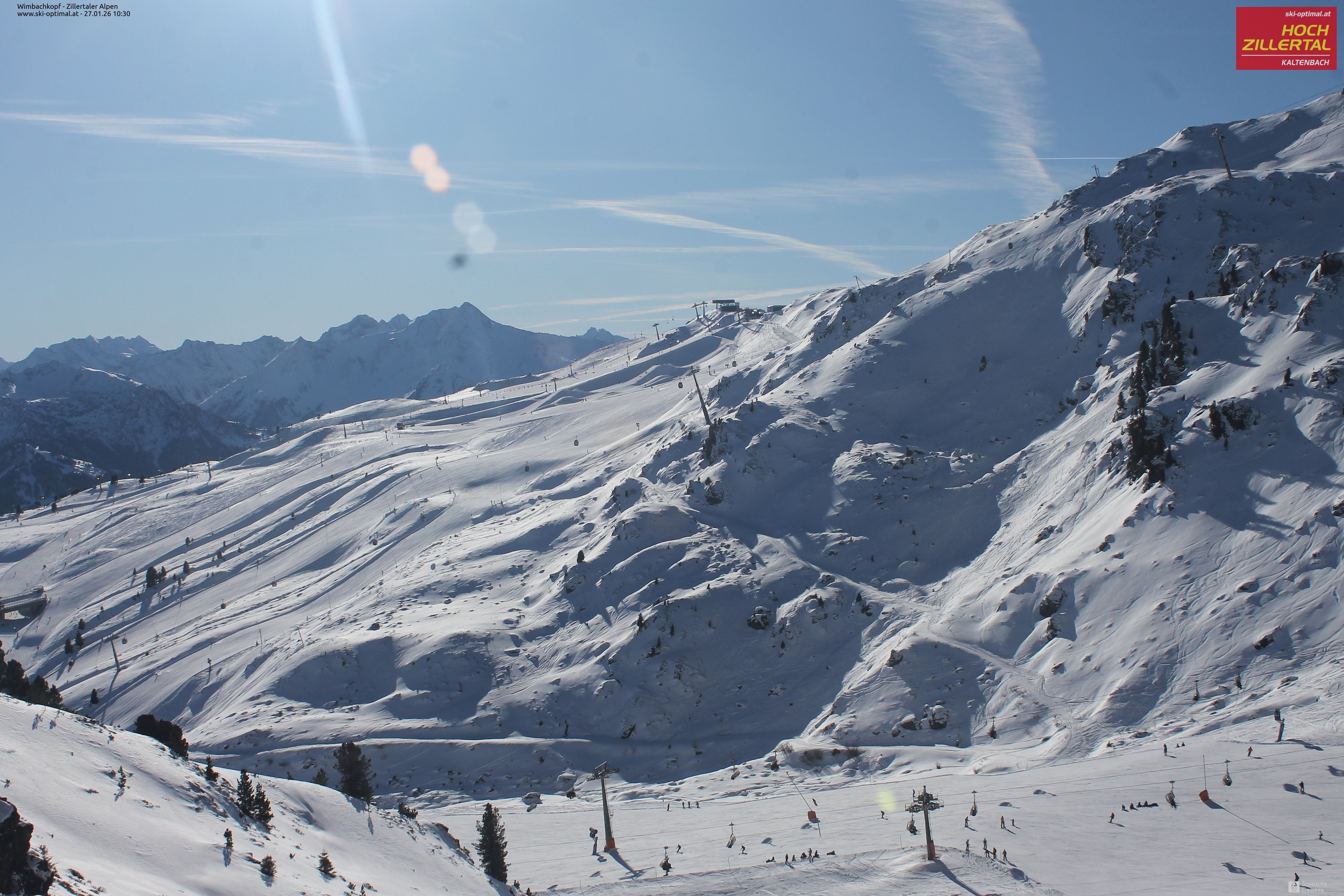 Archiv Foto Webcam Mountain View Restaurant in Hochzillertal