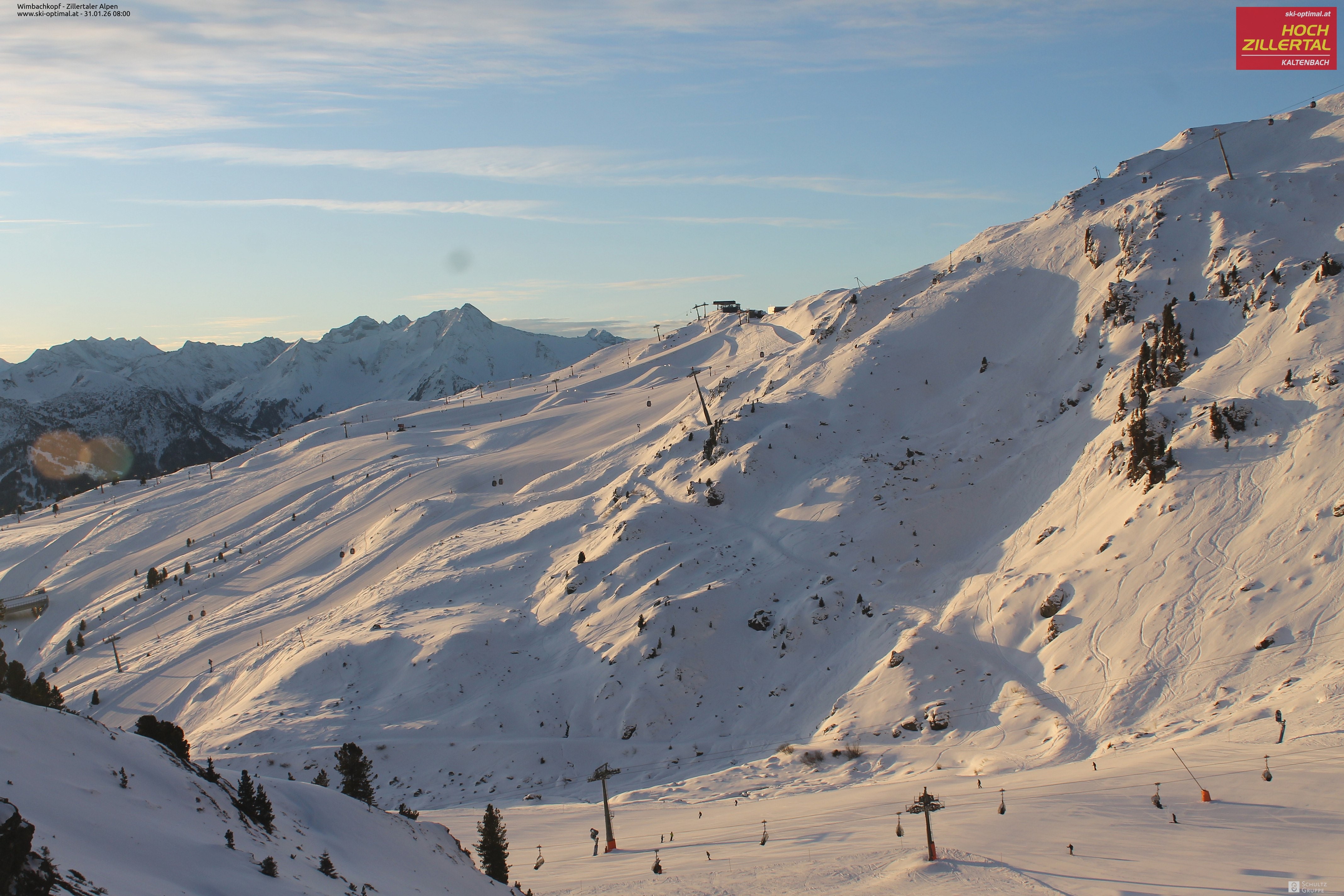 Archiv Foto Webcam Mountain View Restaurant in Hochzillertal