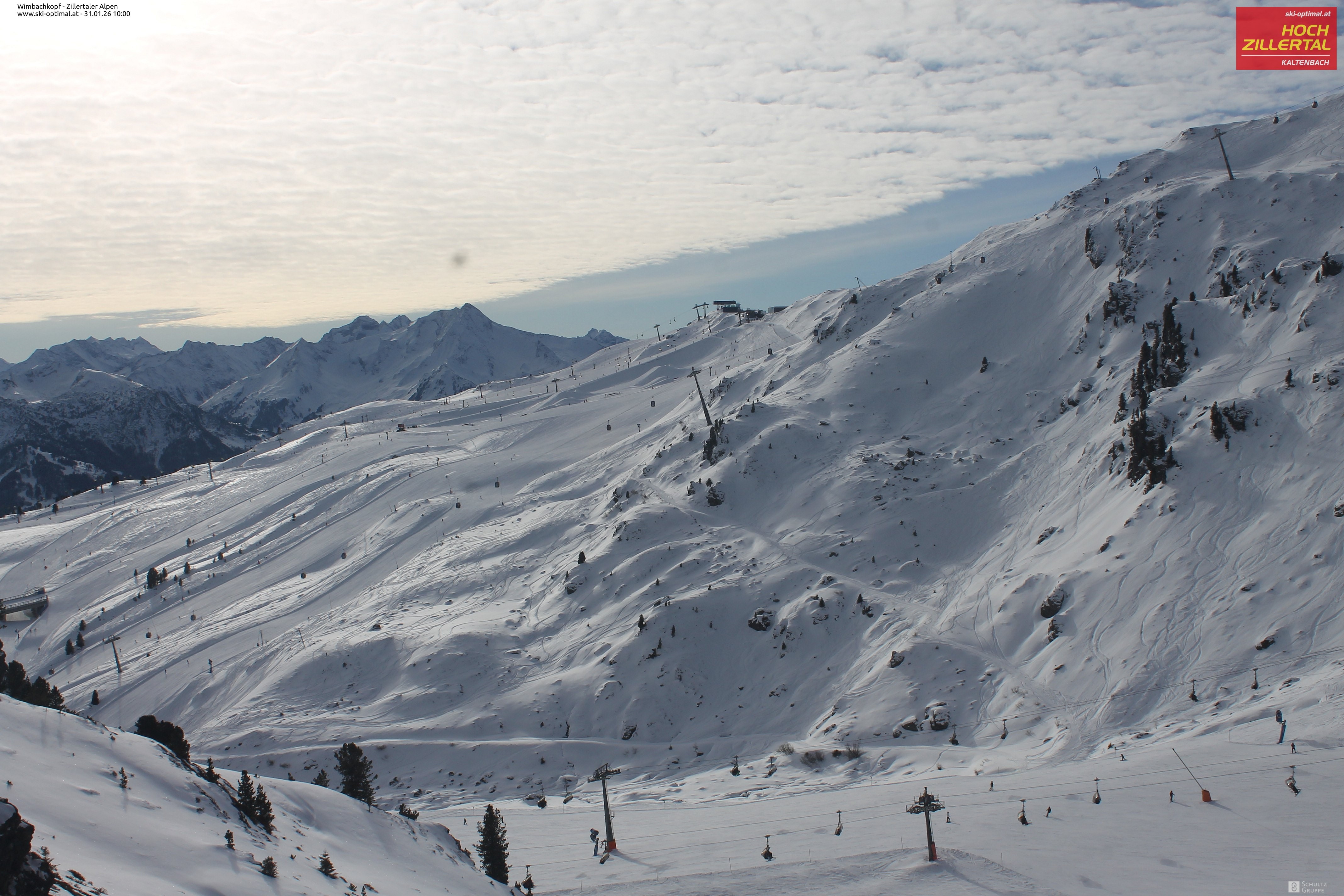 Archiv Foto Webcam Mountain View Restaurant in Hochzillertal