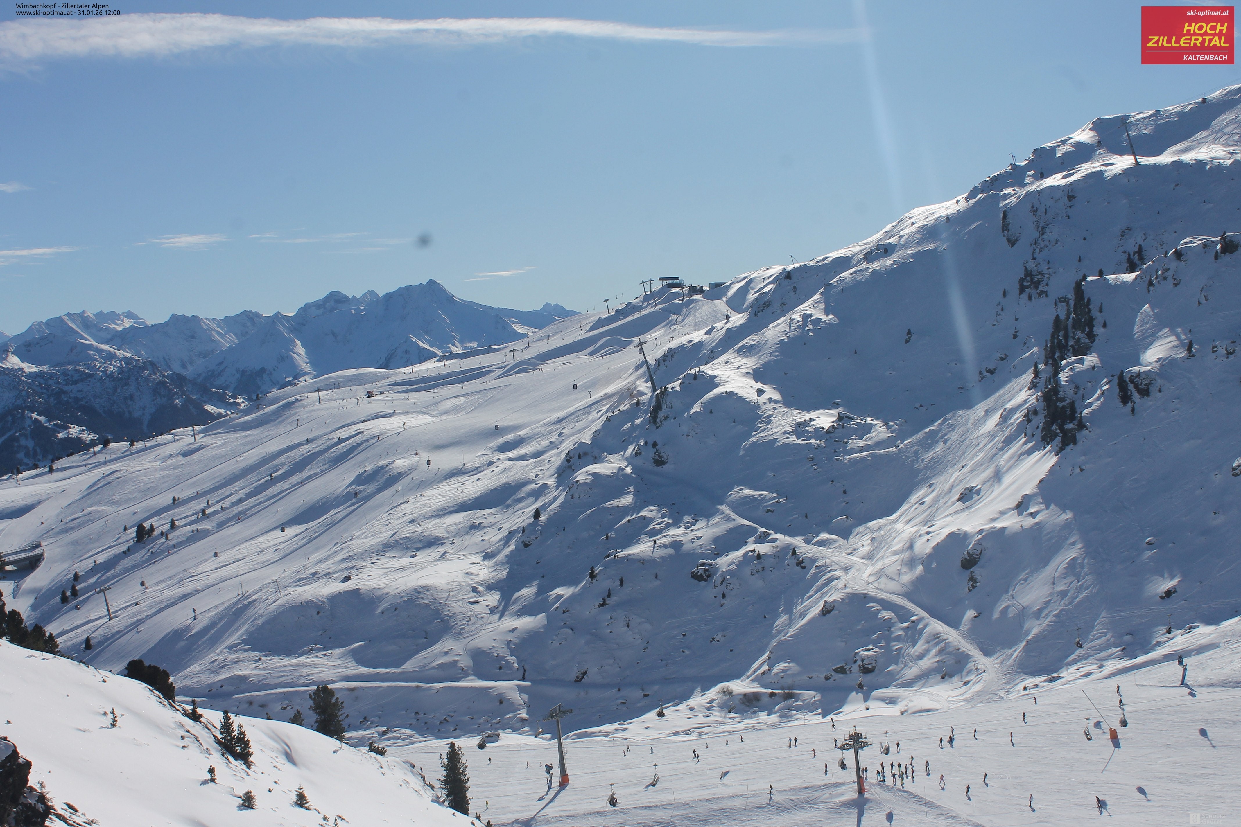 Archiv Foto Webcam Mountain View Restaurant in Hochzillertal