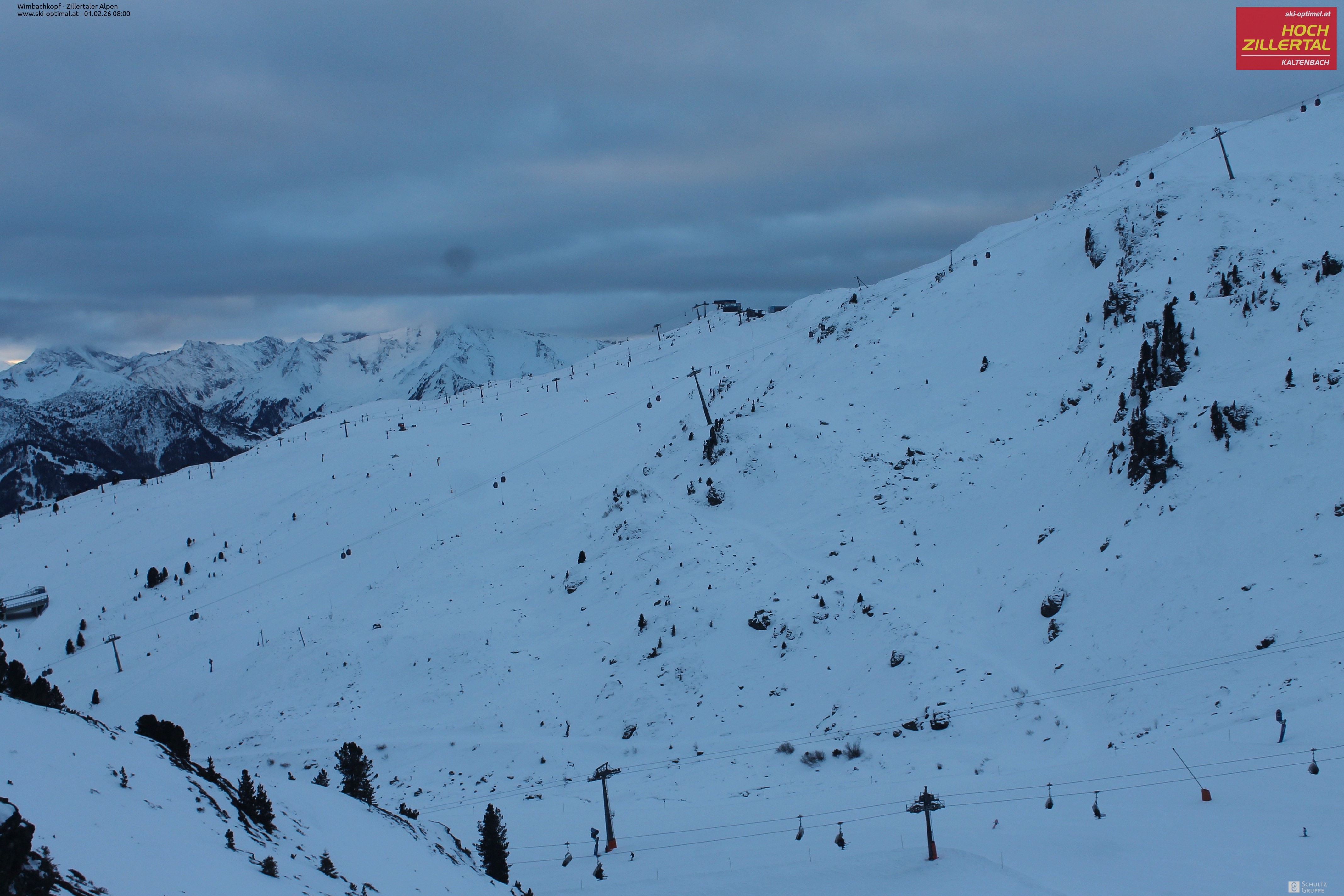 Archiv Foto Webcam Mountain View Restaurant in Hochzillertal