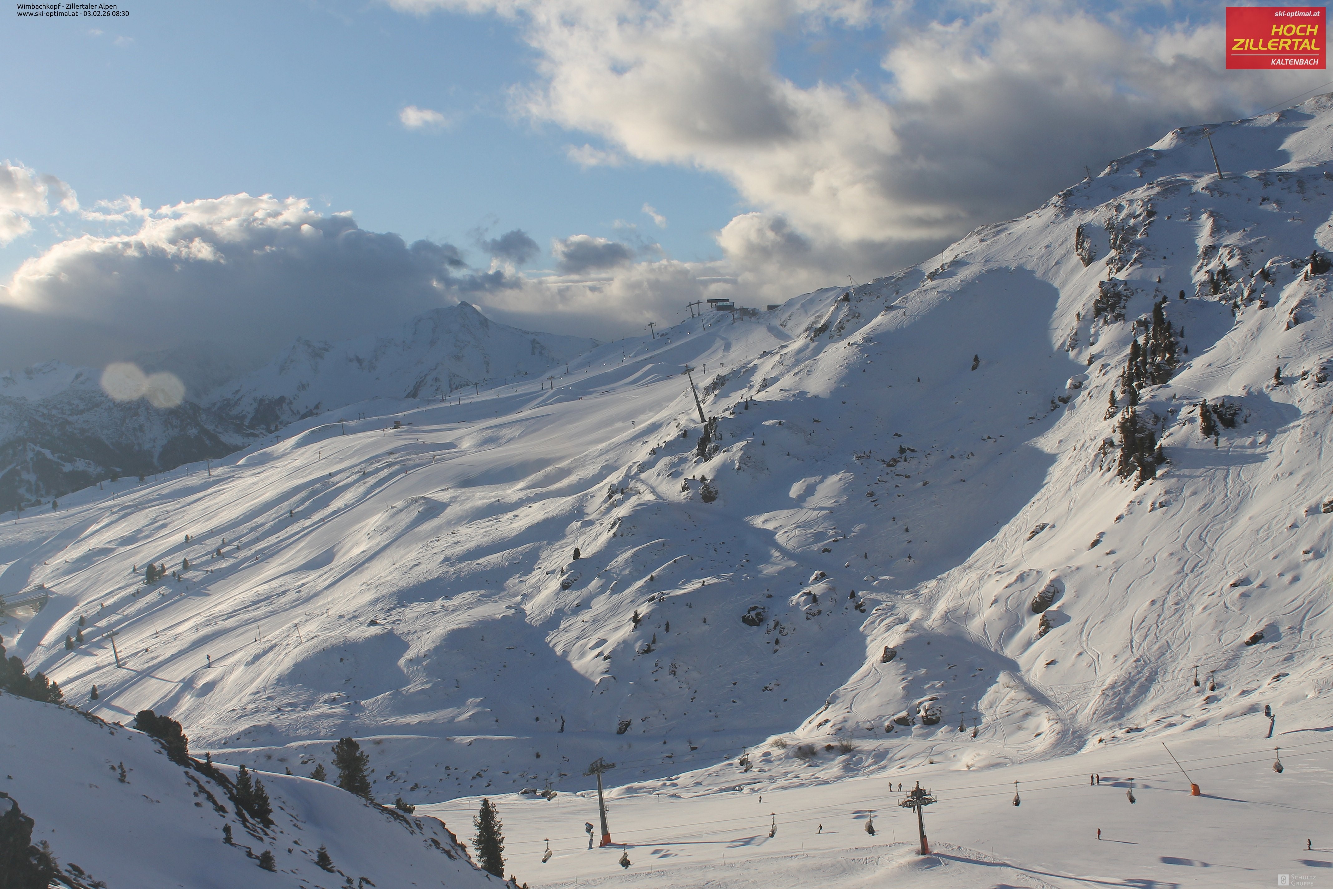 Archiv Foto Webcam Mountain View Restaurant in Hochzillertal