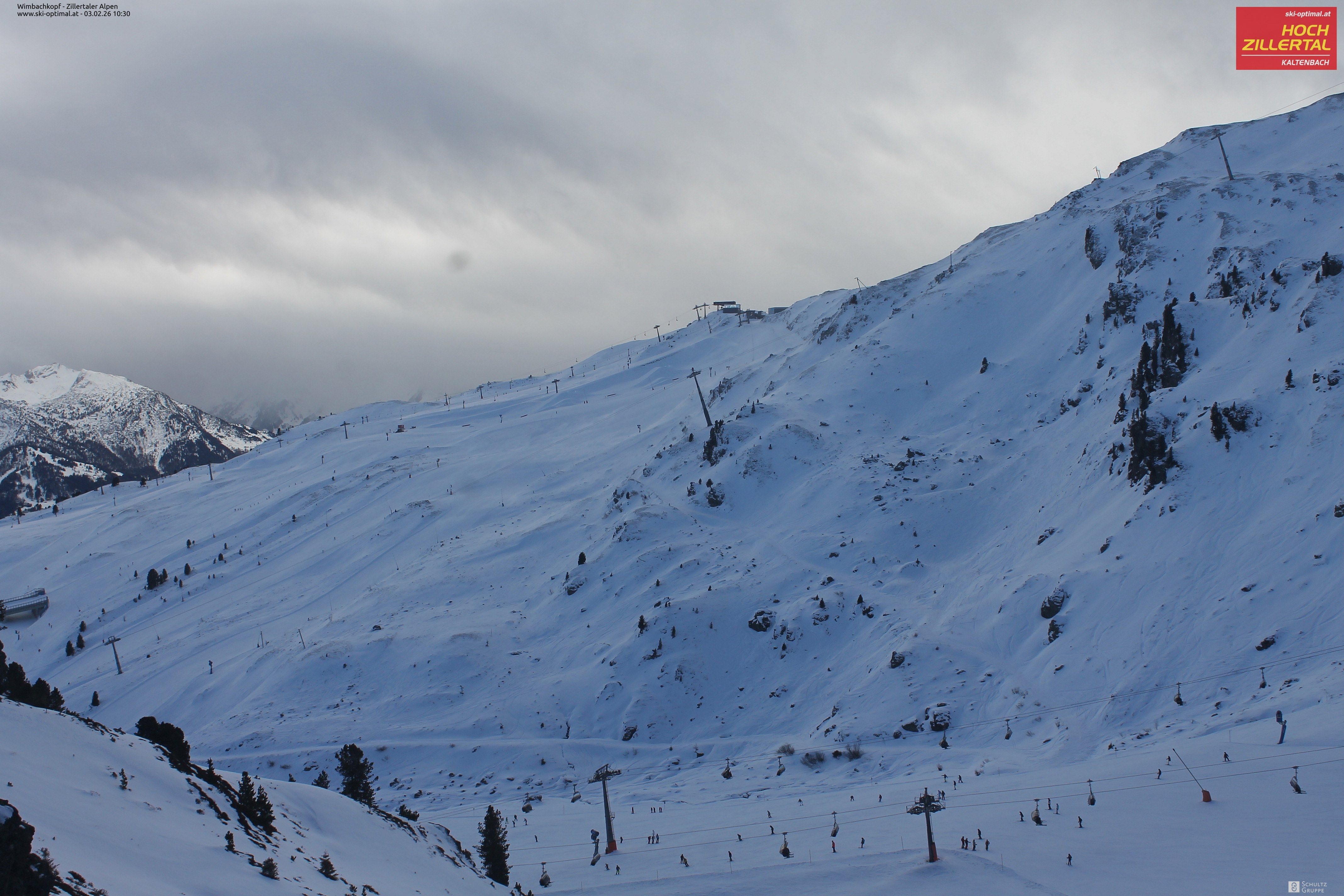 Archiv Foto Webcam Mountain View Restaurant in Hochzillertal