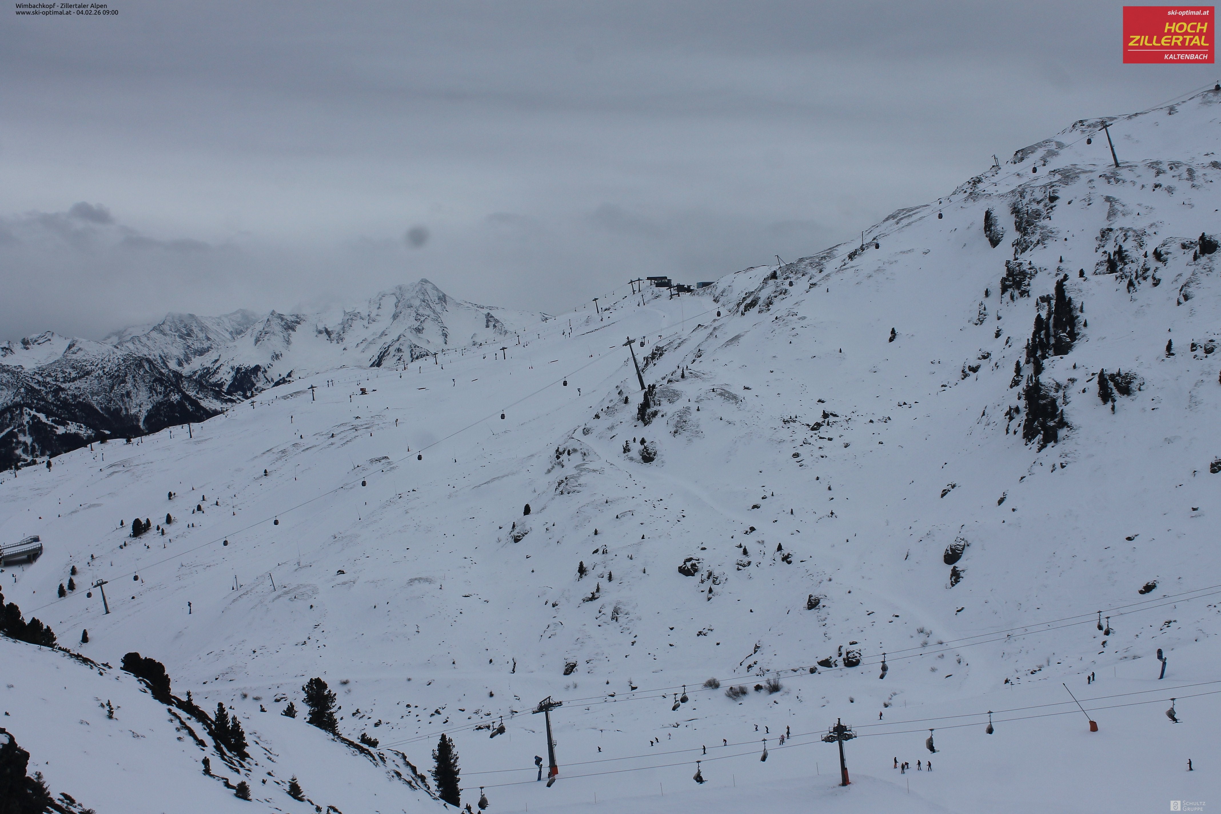 Archiv Foto Webcam Mountain View Restaurant in Hochzillertal