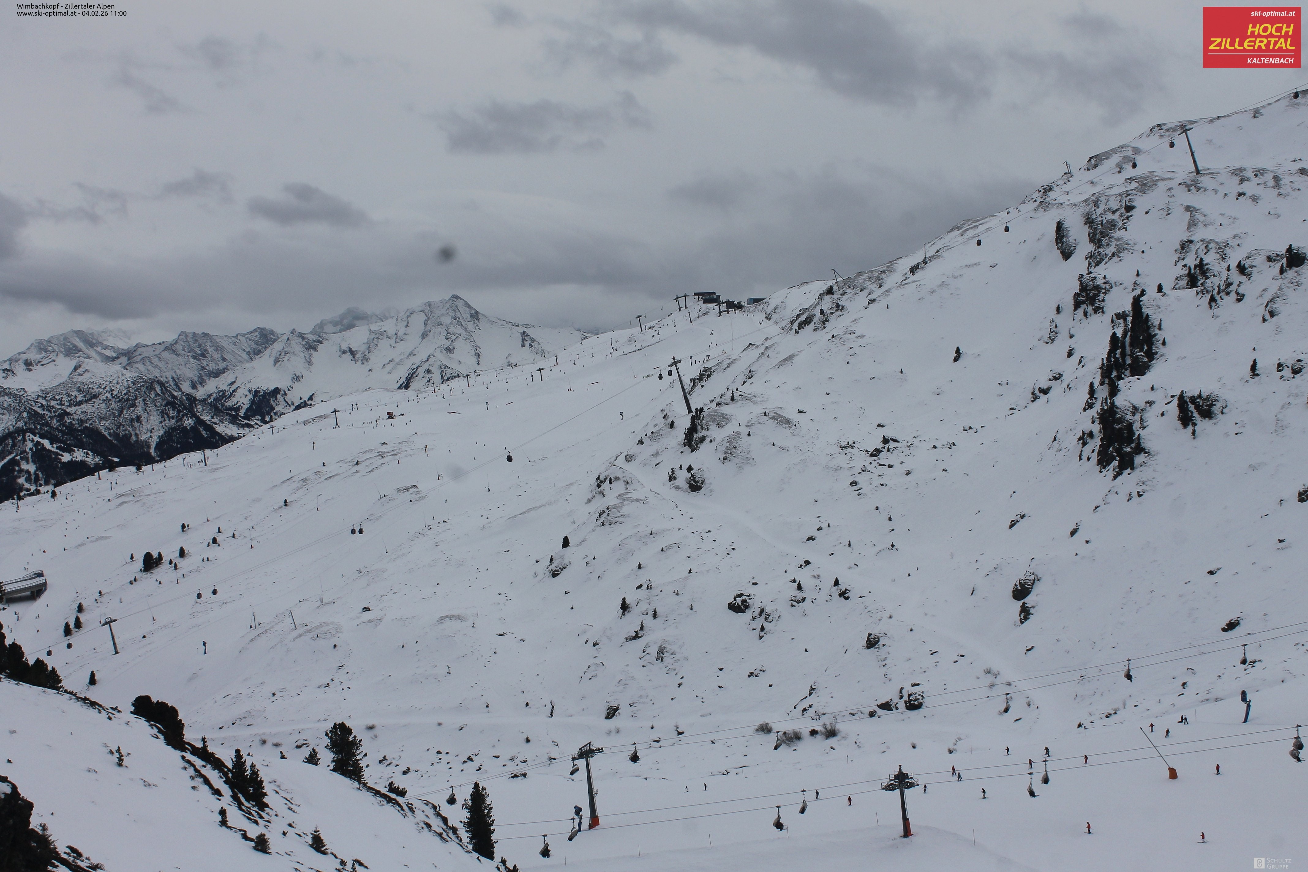 Archiv Foto Webcam Mountain View Restaurant in Hochzillertal