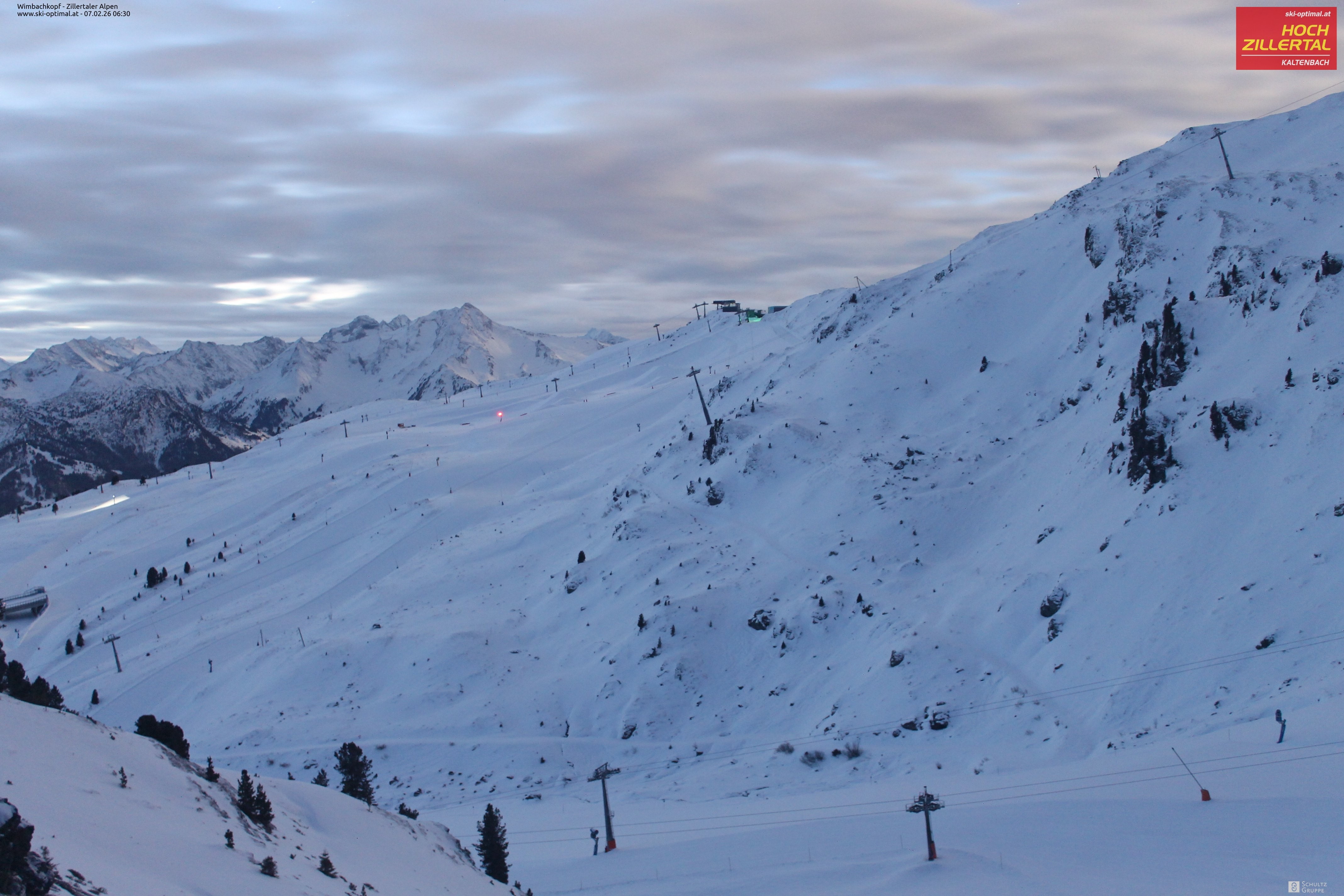 Archiv Foto Webcam Mountain View Restaurant in Hochzillertal