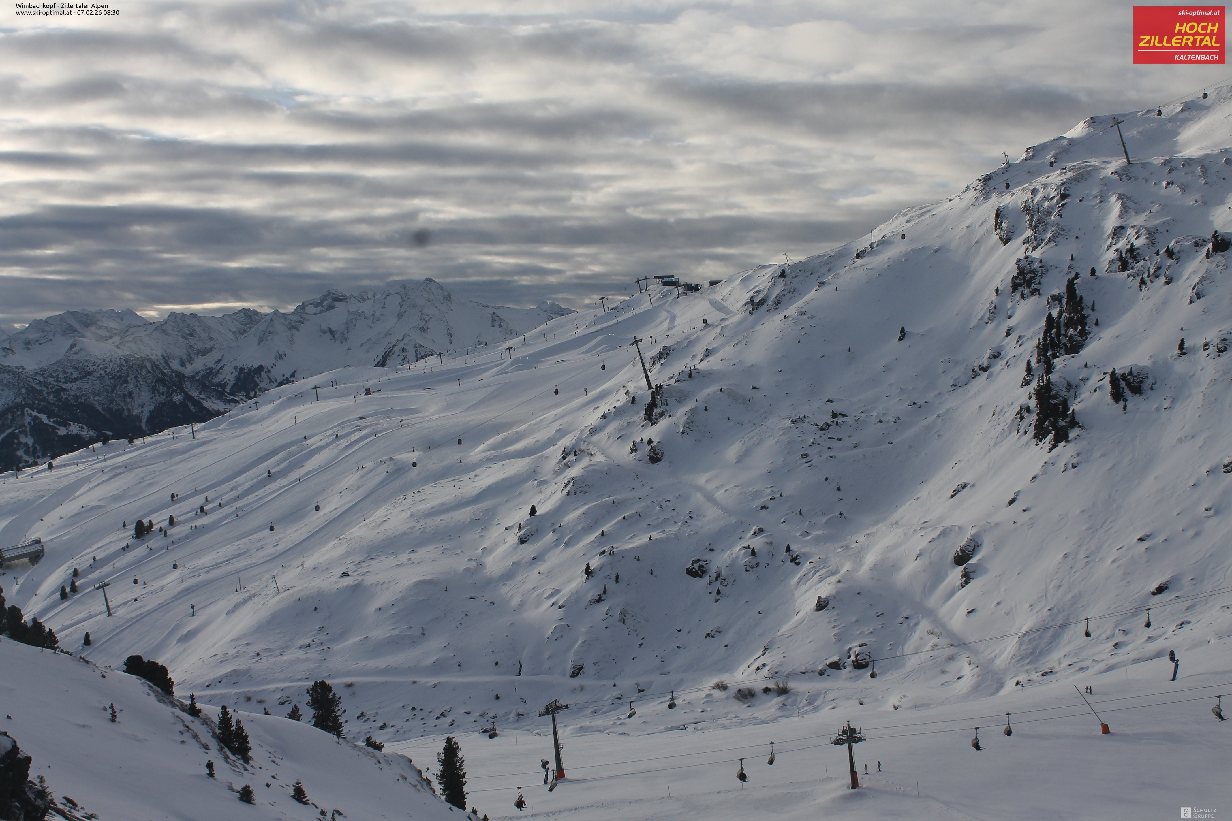 Archiv Foto Webcam Mountain View Restaurant in Hochzillertal