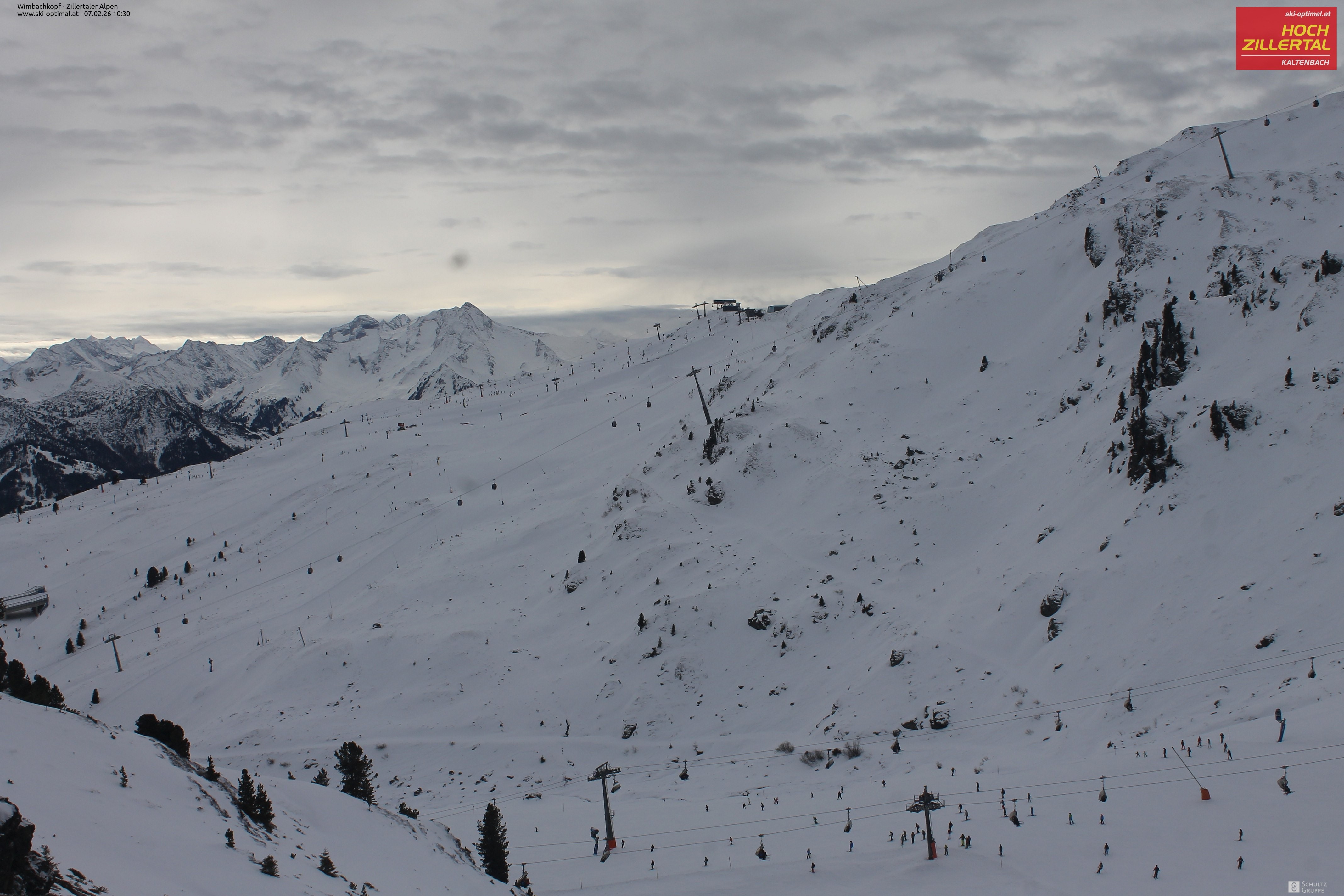 Archiv Foto Webcam Mountain View Restaurant in Hochzillertal