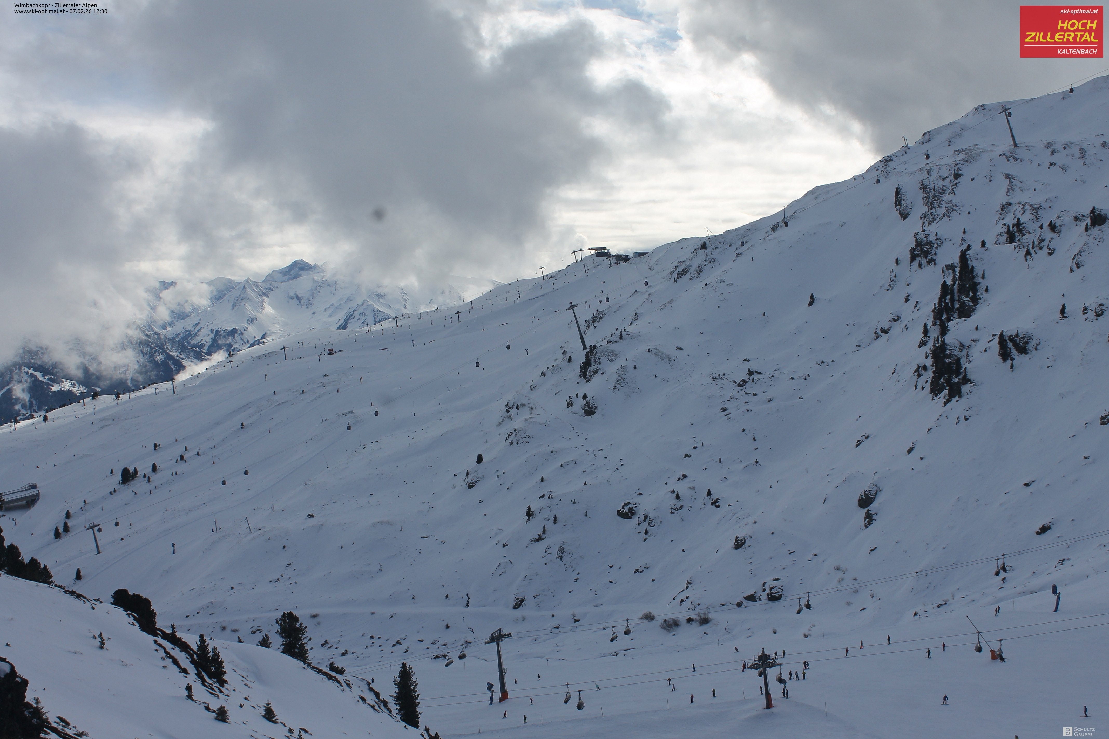 Archiv Foto Webcam Mountain View Restaurant in Hochzillertal