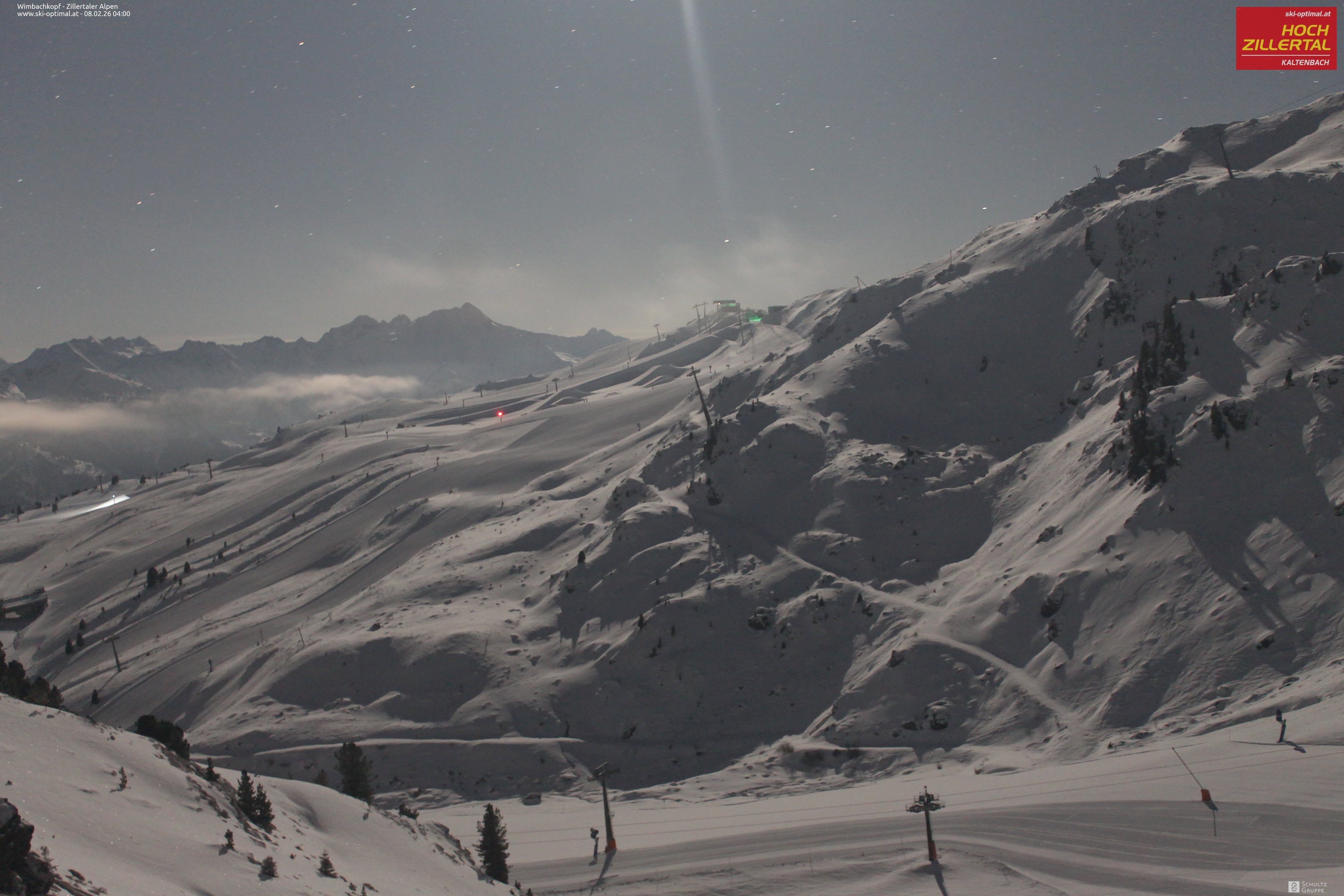 Archiv Foto Webcam Mountain View Restaurant in Hochzillertal