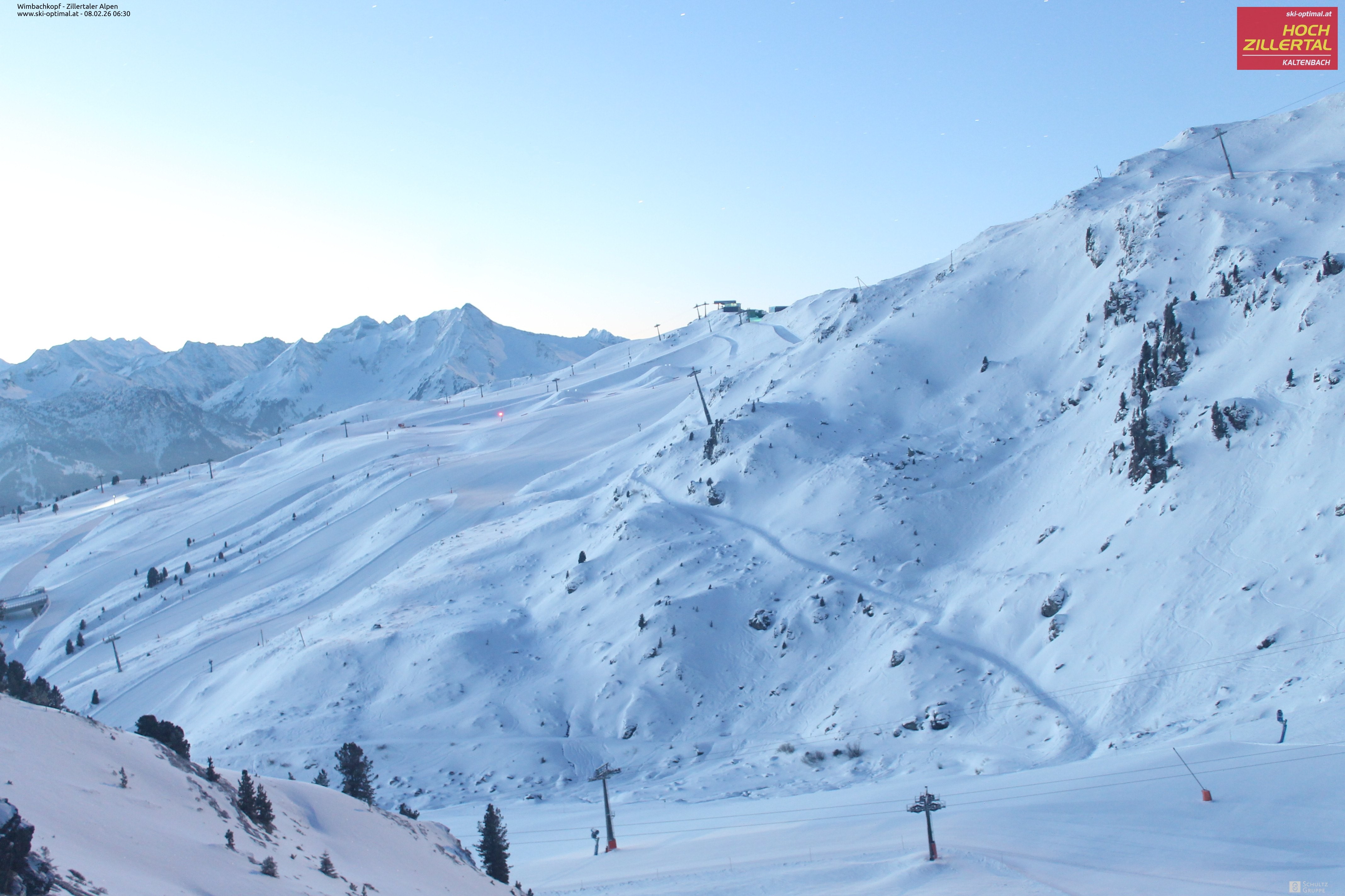Archiv Foto Webcam Mountain View Restaurant in Hochzillertal