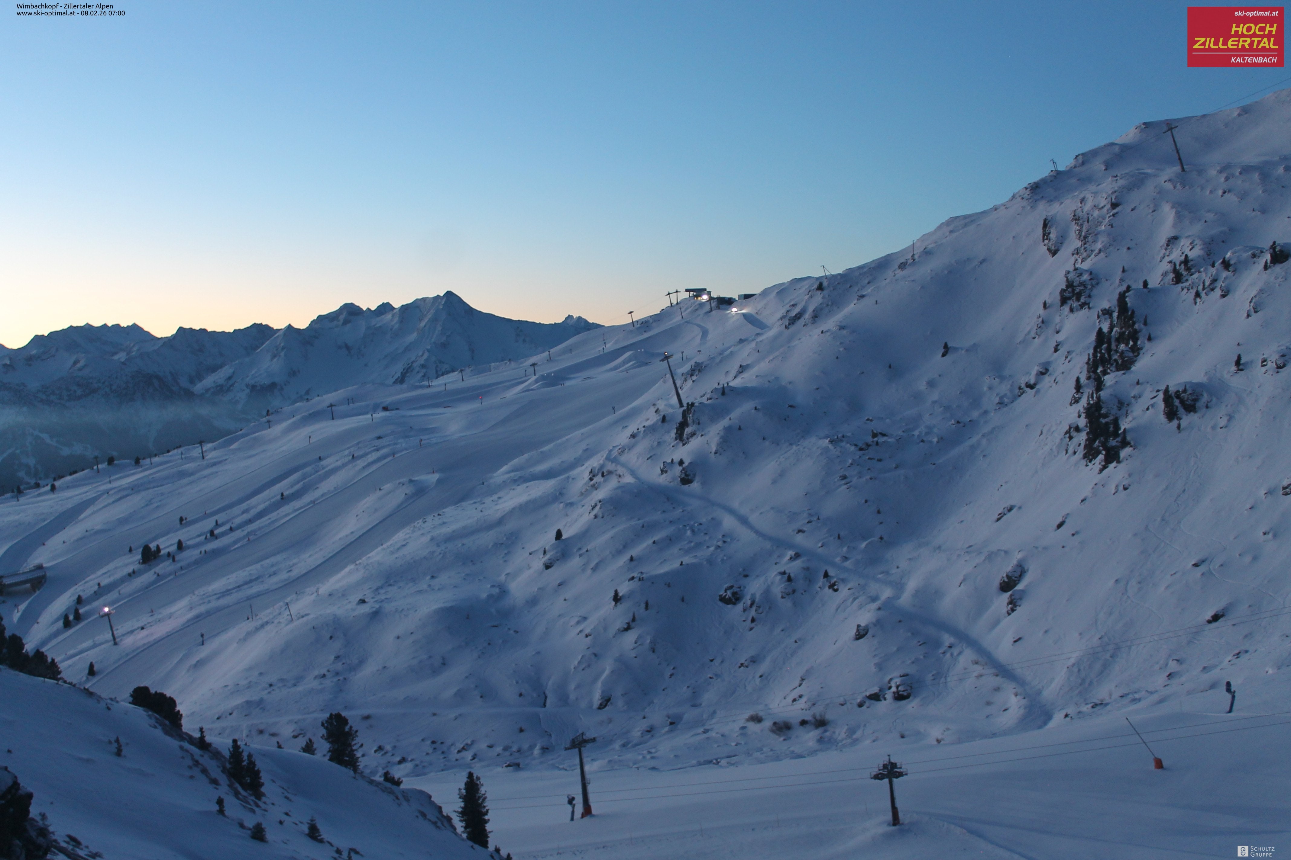 Archiv Foto Webcam Mountain View Restaurant in Hochzillertal