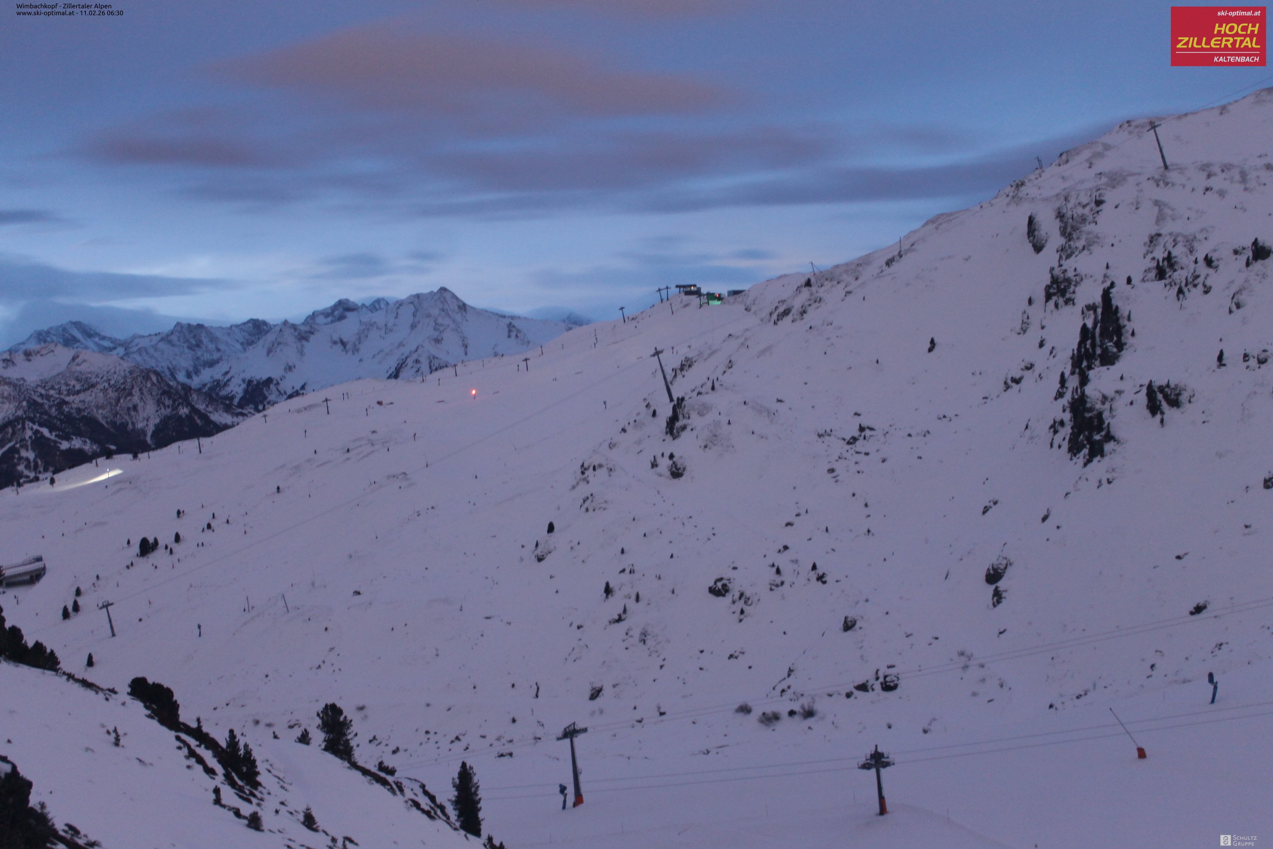 Archiv Foto Webcam Mountain View Restaurant in Hochzillertal