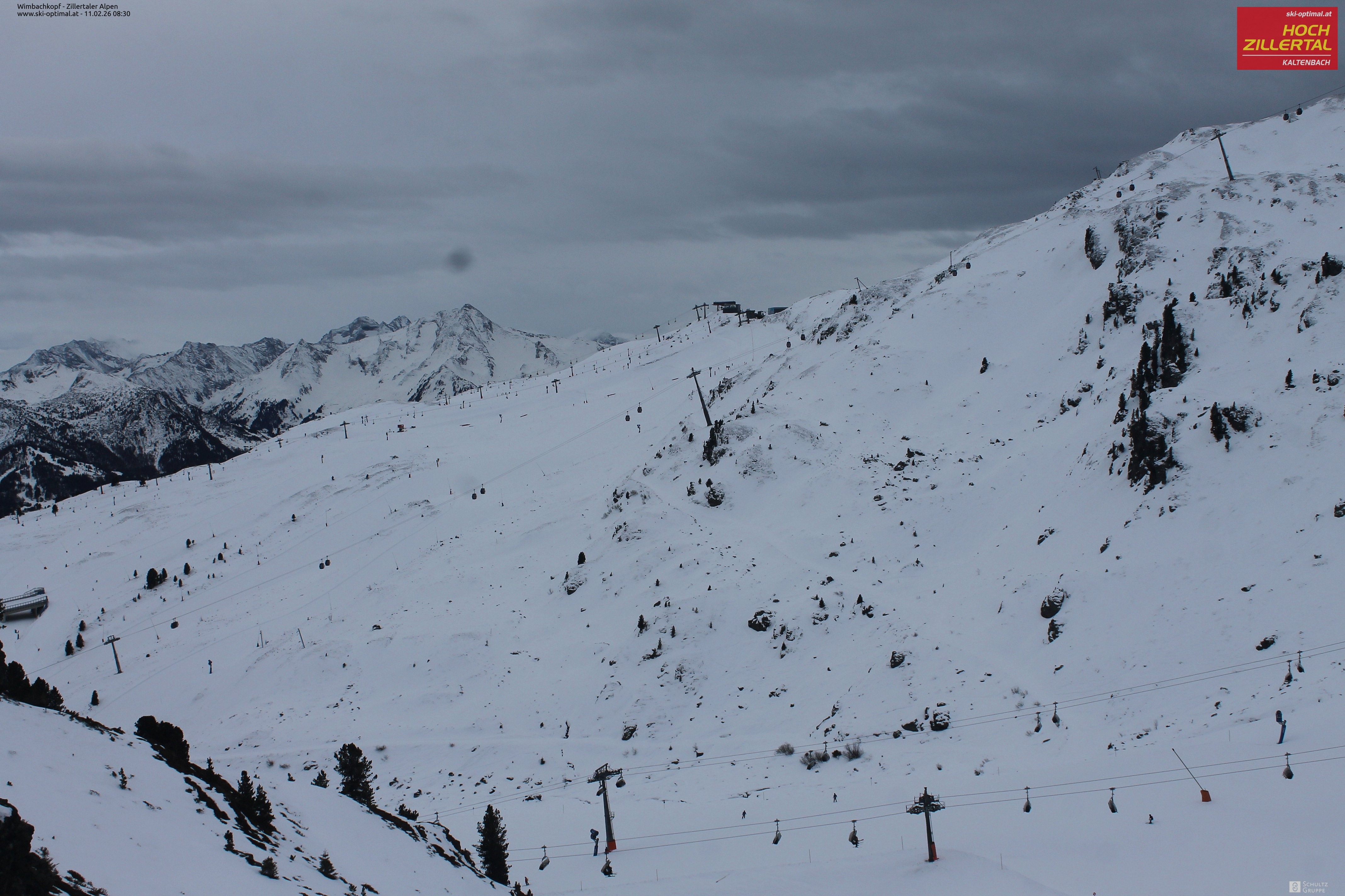 Archiv Foto Webcam Mountain View Restaurant in Hochzillertal