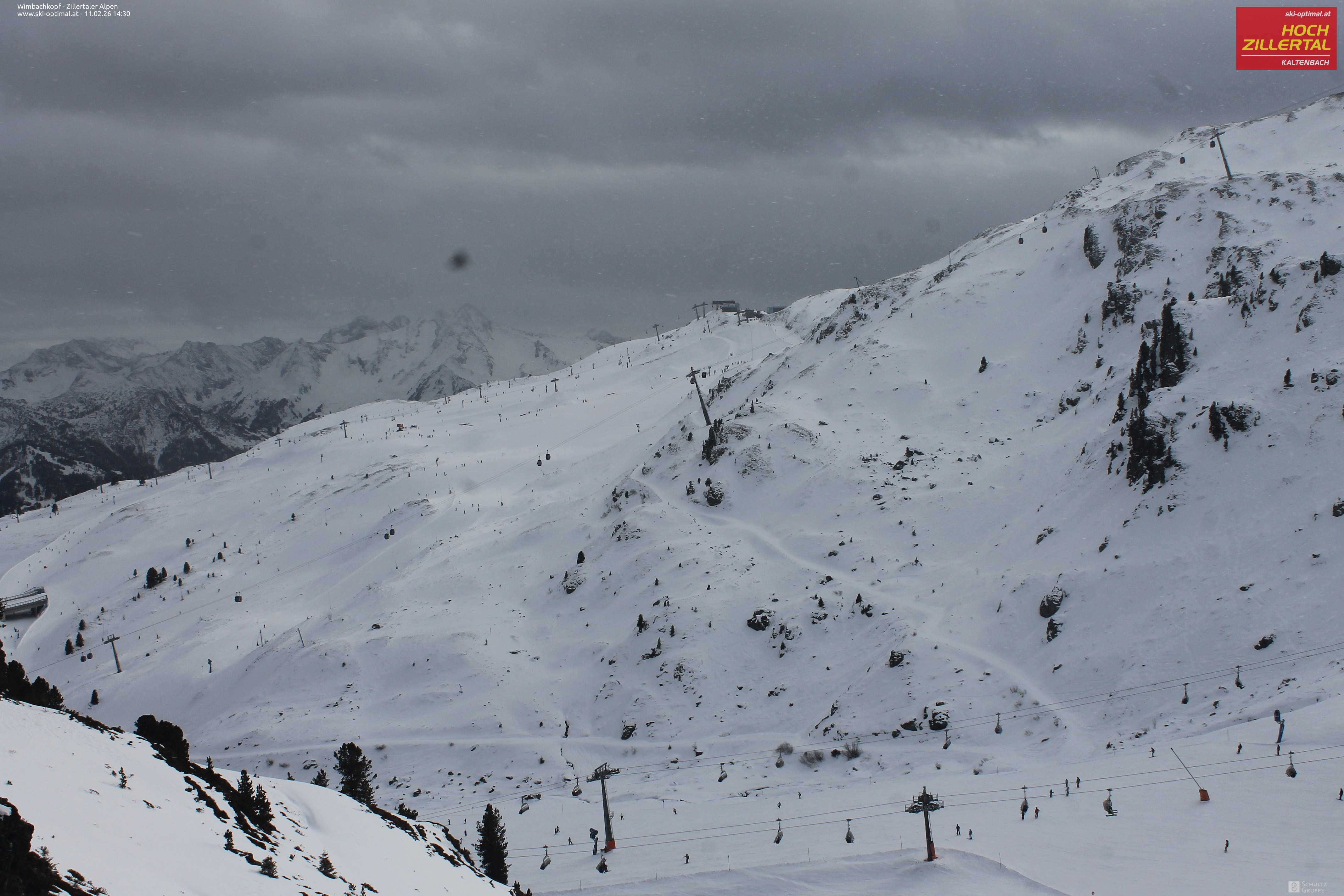 Archiv Foto Webcam Mountain View Restaurant in Hochzillertal