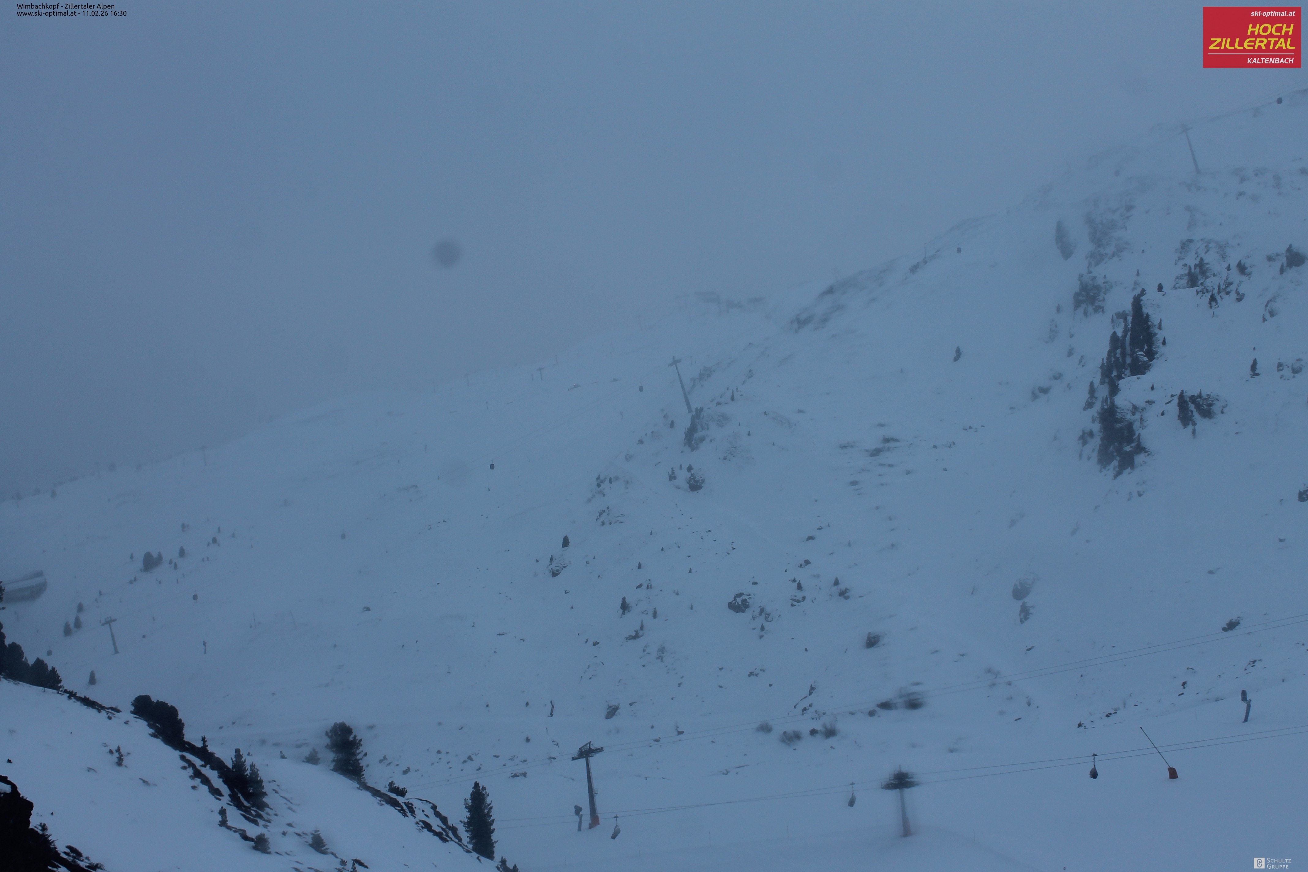 Archiv Foto Webcam Mountain View Restaurant in Hochzillertal