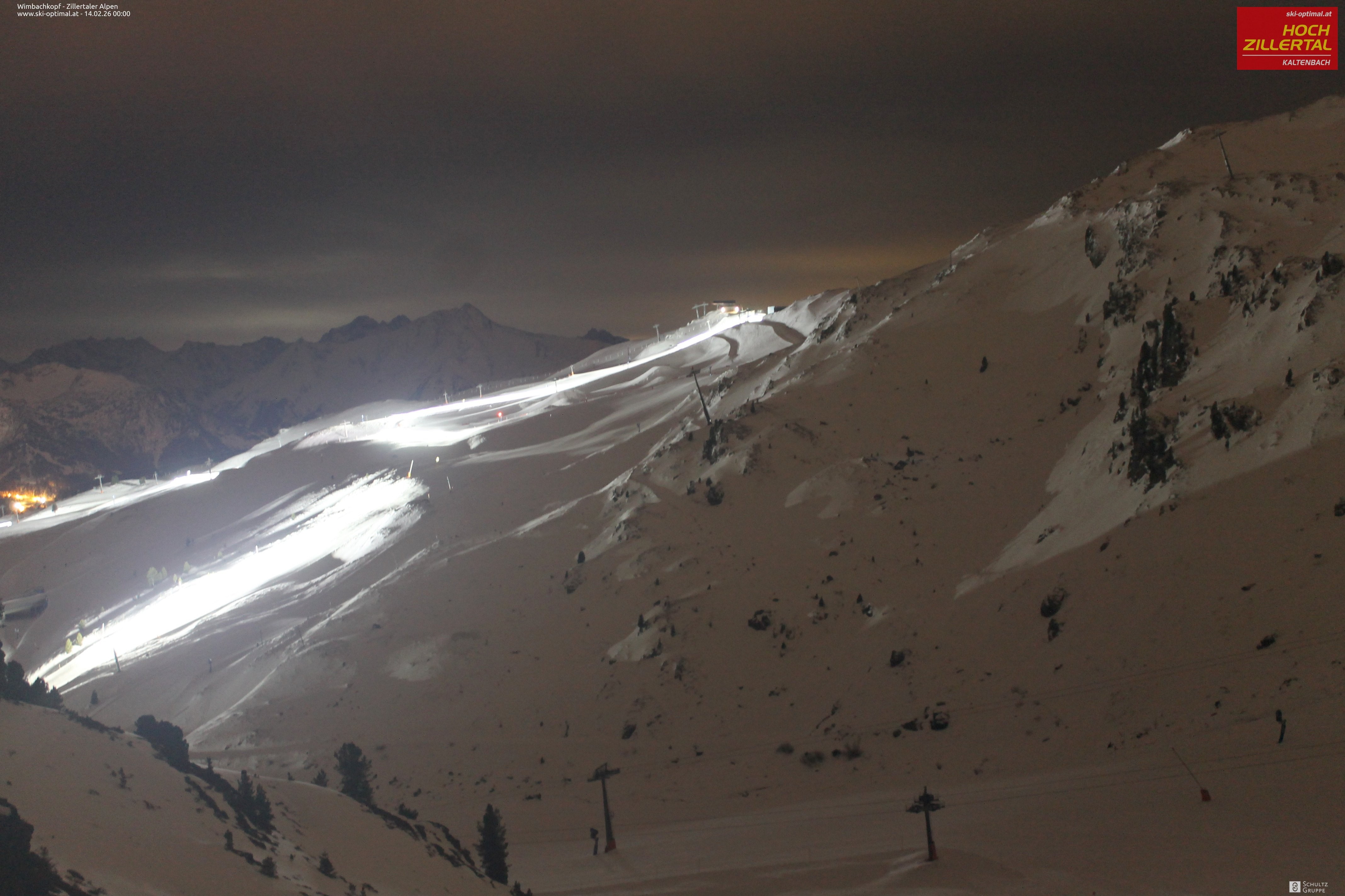 Archived image Webcam Hochzillertal: Mountain View Restaurant