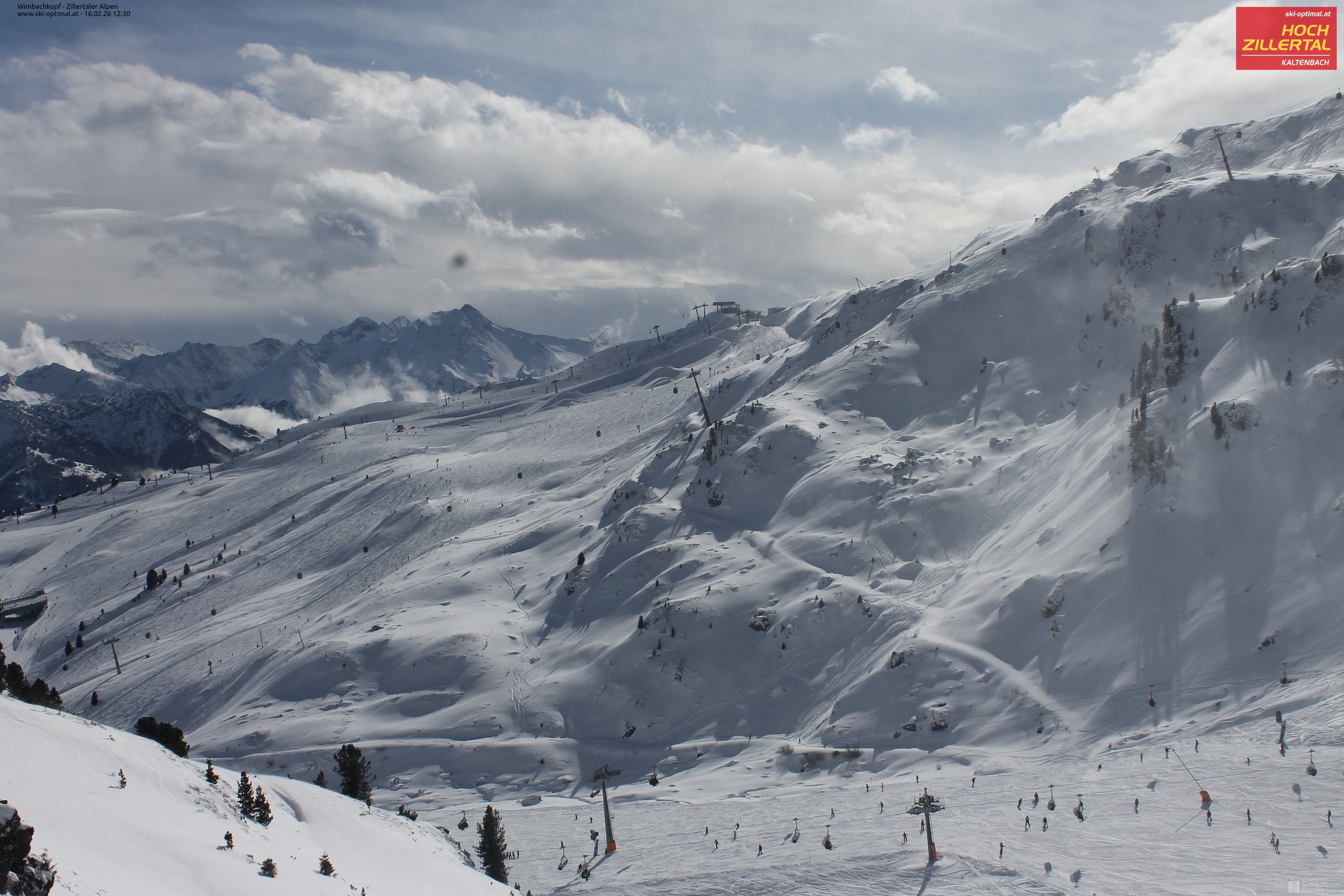 Archiv Foto Webcam Mountain View Restaurant in Hochzillertal