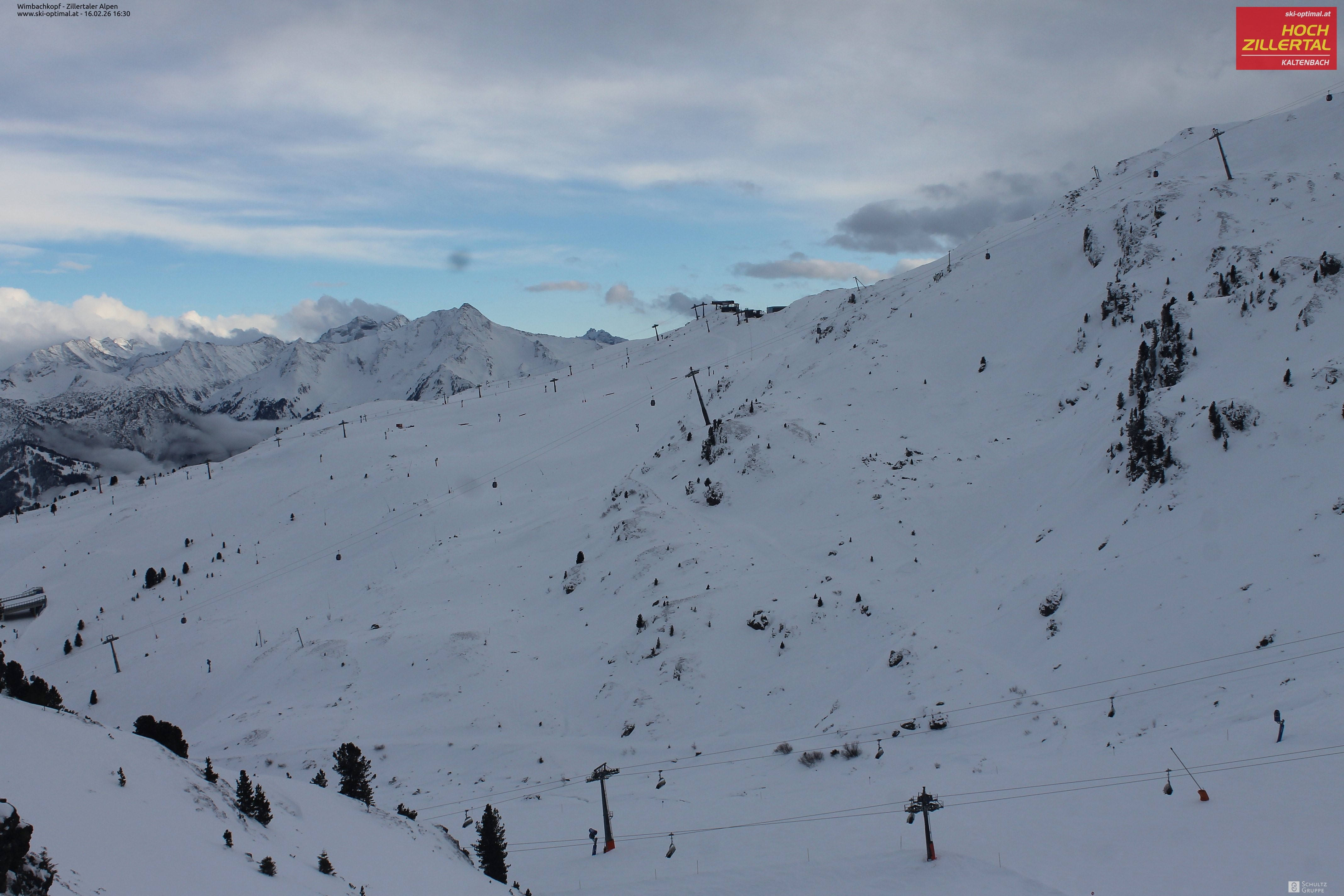 Archiv Foto Webcam Mountain View Restaurant in Hochzillertal