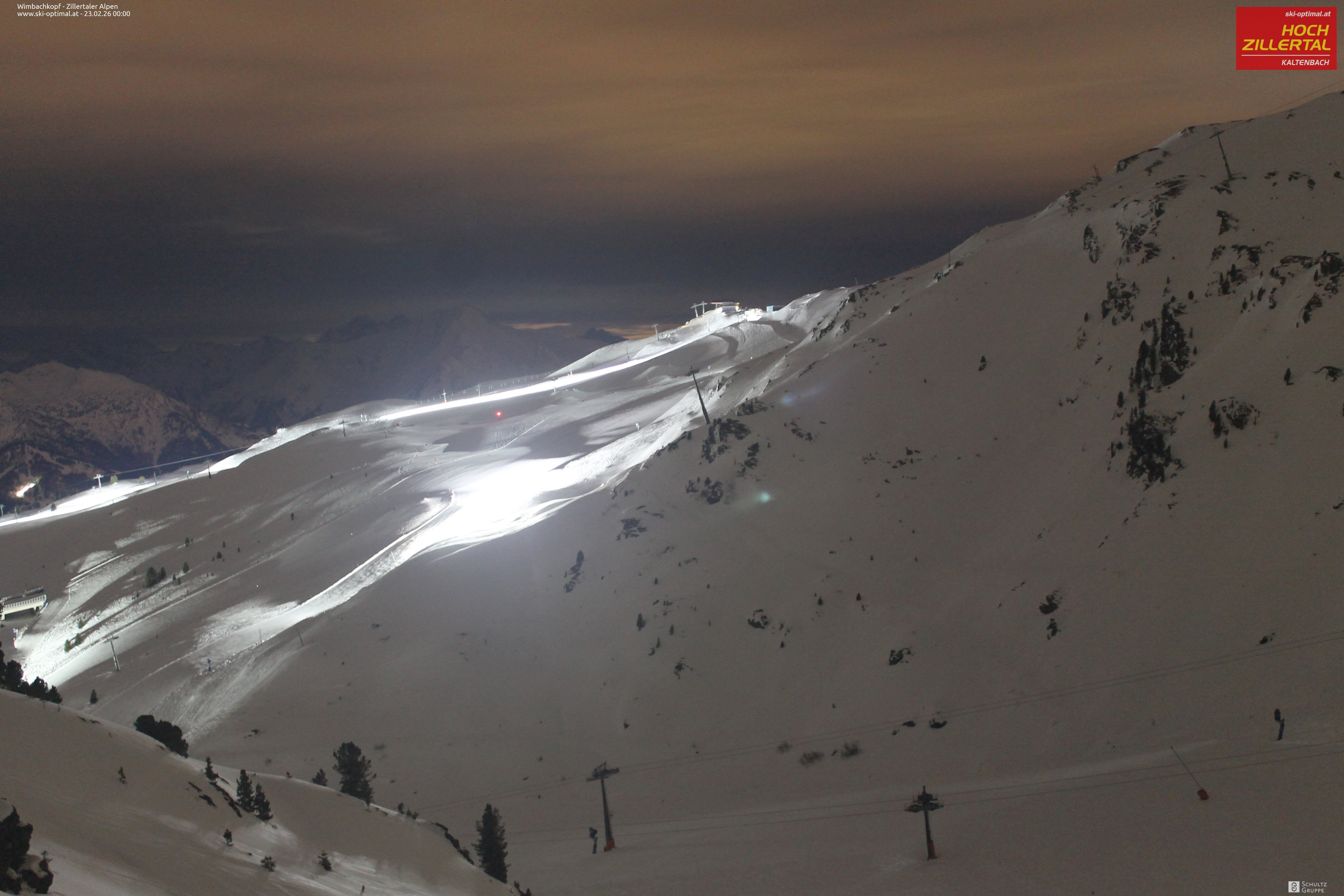 Archiv Foto Webcam Mountain View Restaurant in Hochzillertal