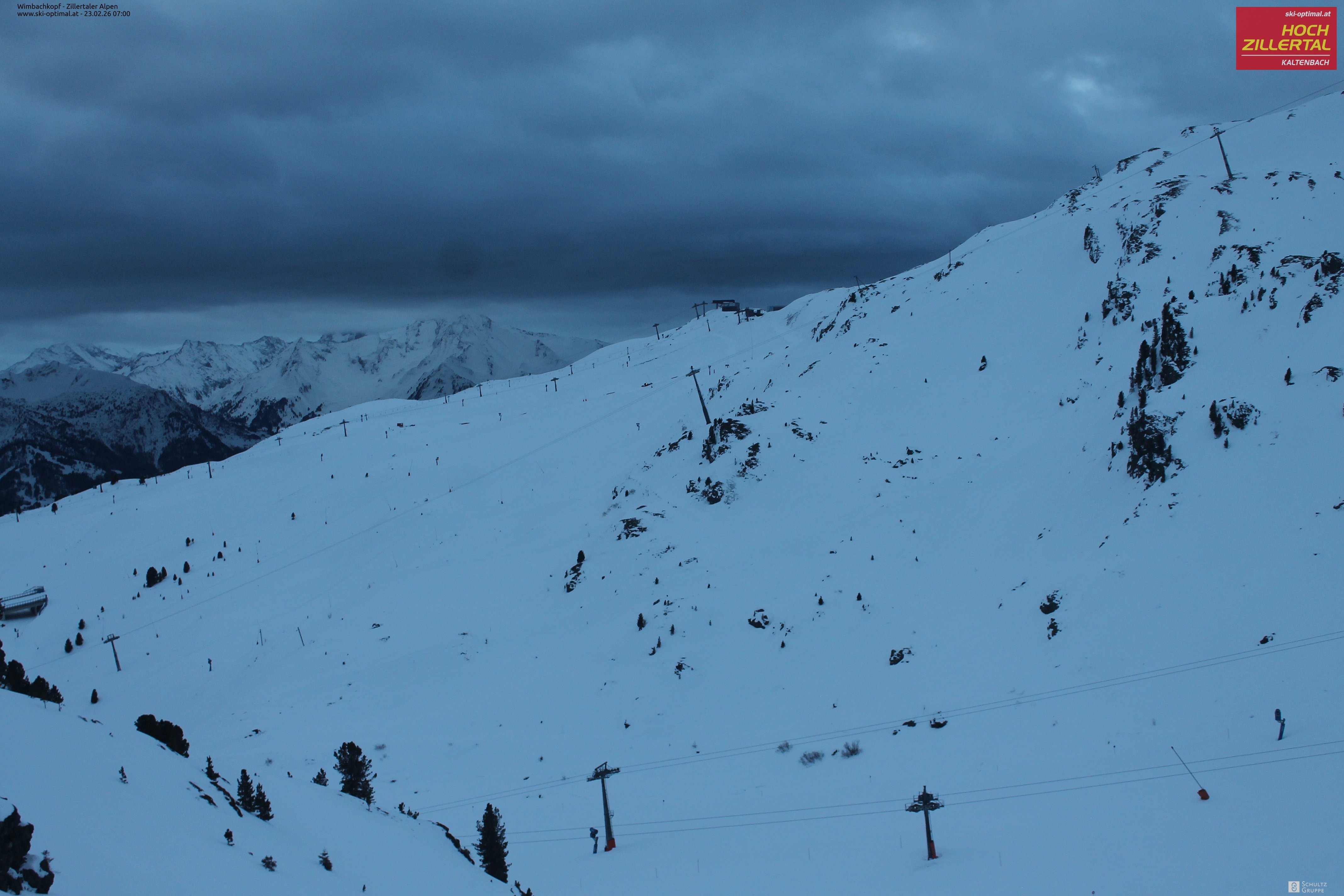 Archiv Foto Webcam Mountain View Restaurant in Hochzillertal