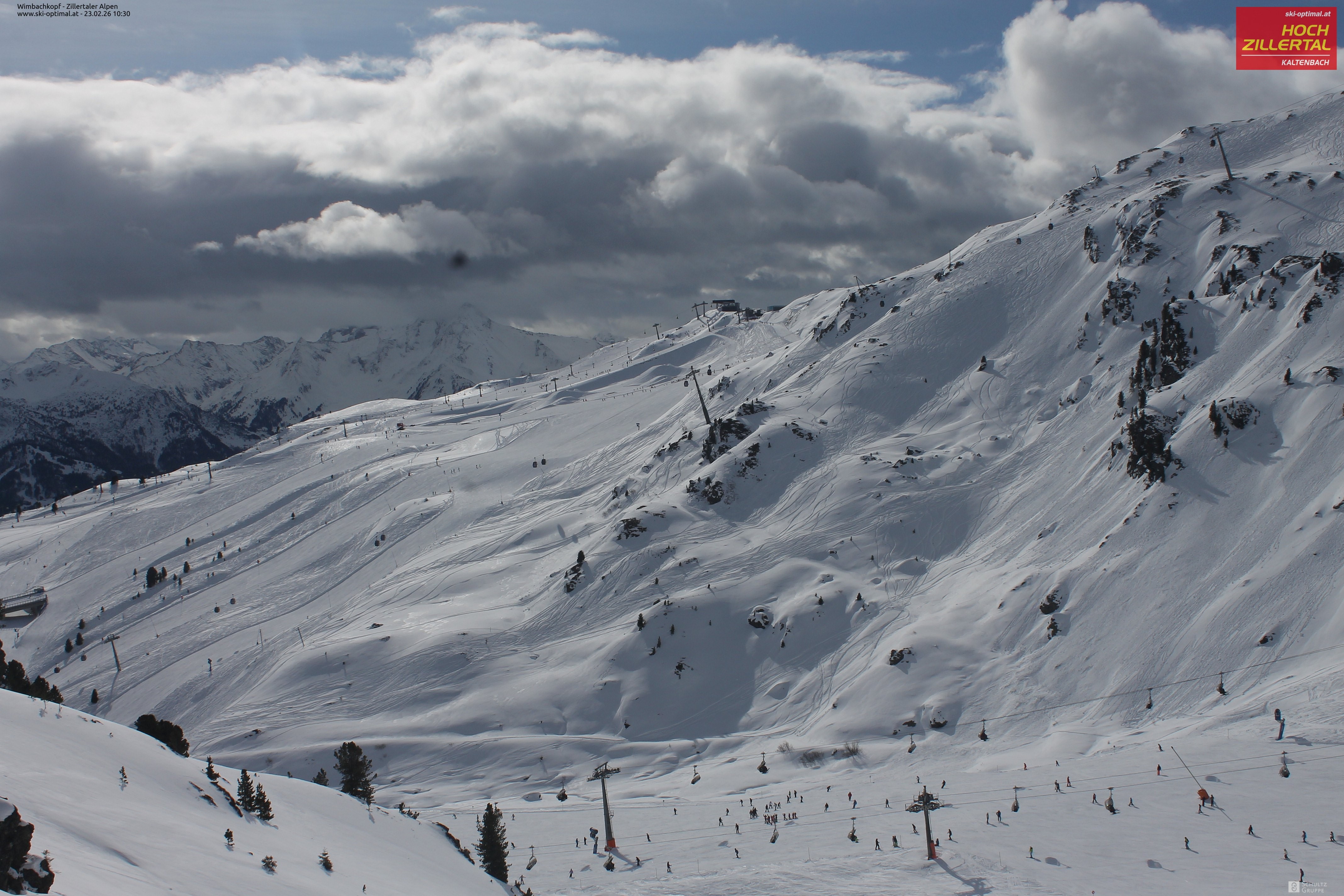 Archiv Foto Webcam Mountain View Restaurant in Hochzillertal