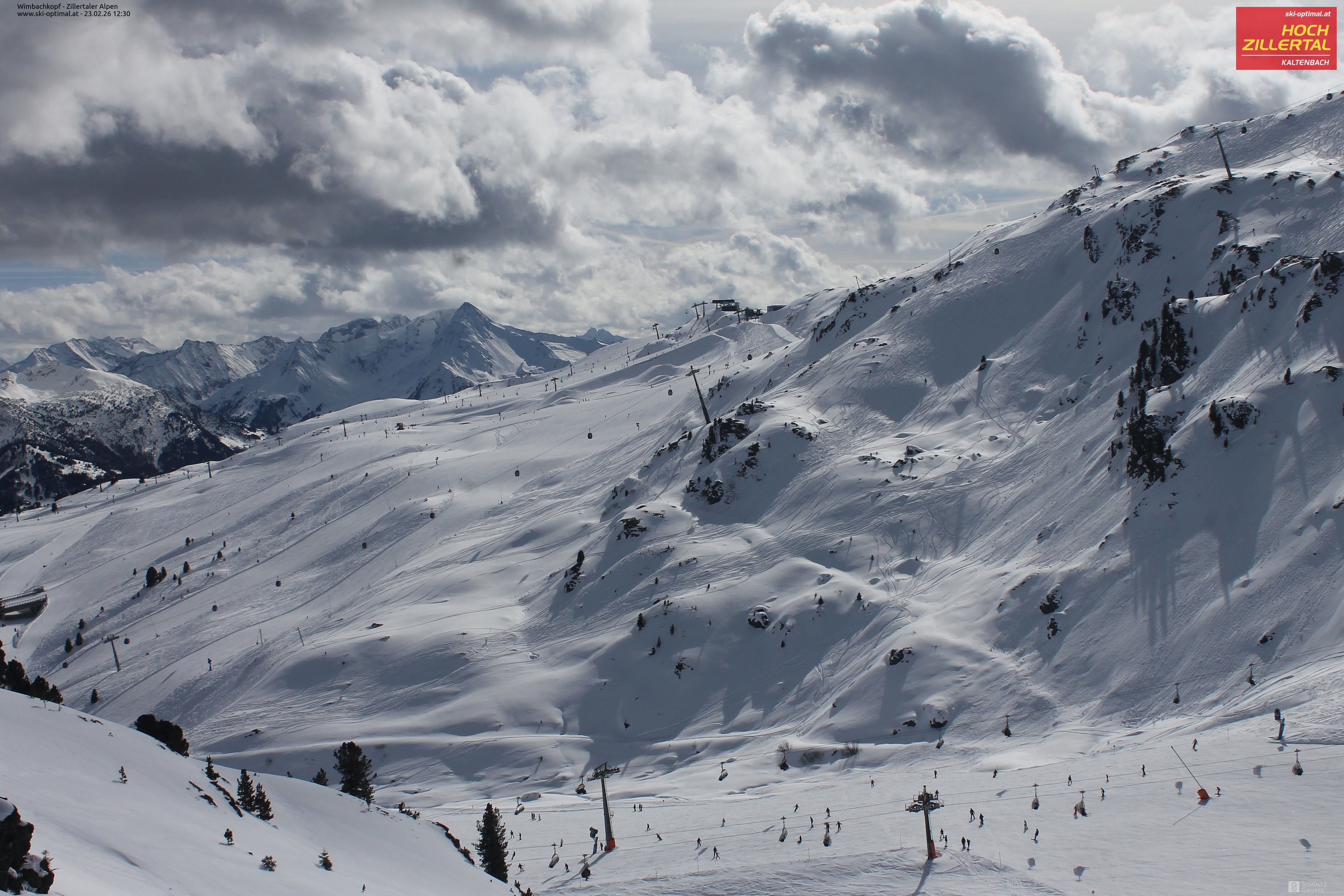 Archiv Foto Webcam Mountain View Restaurant in Hochzillertal