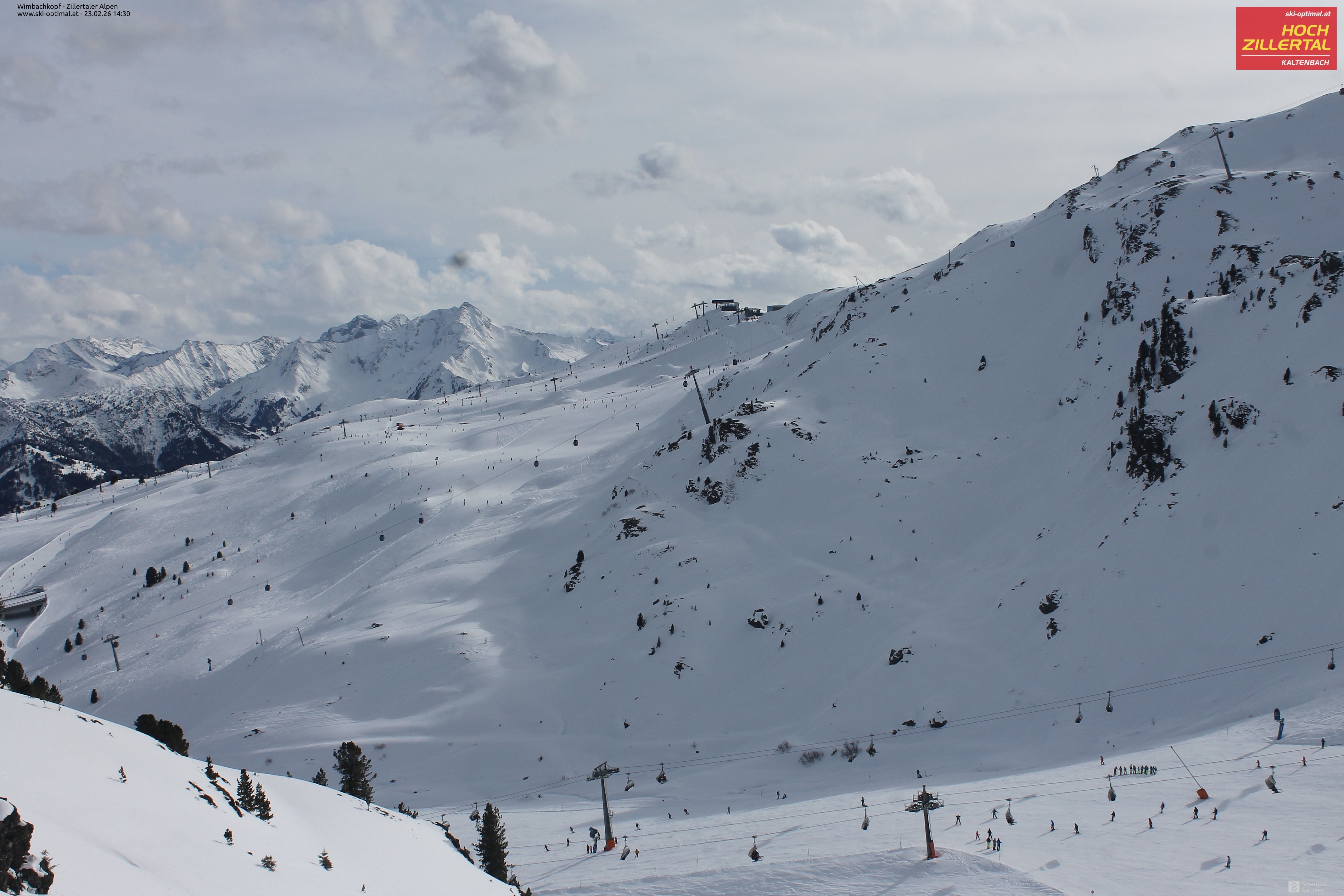 Archiv Foto Webcam Mountain View Restaurant in Hochzillertal