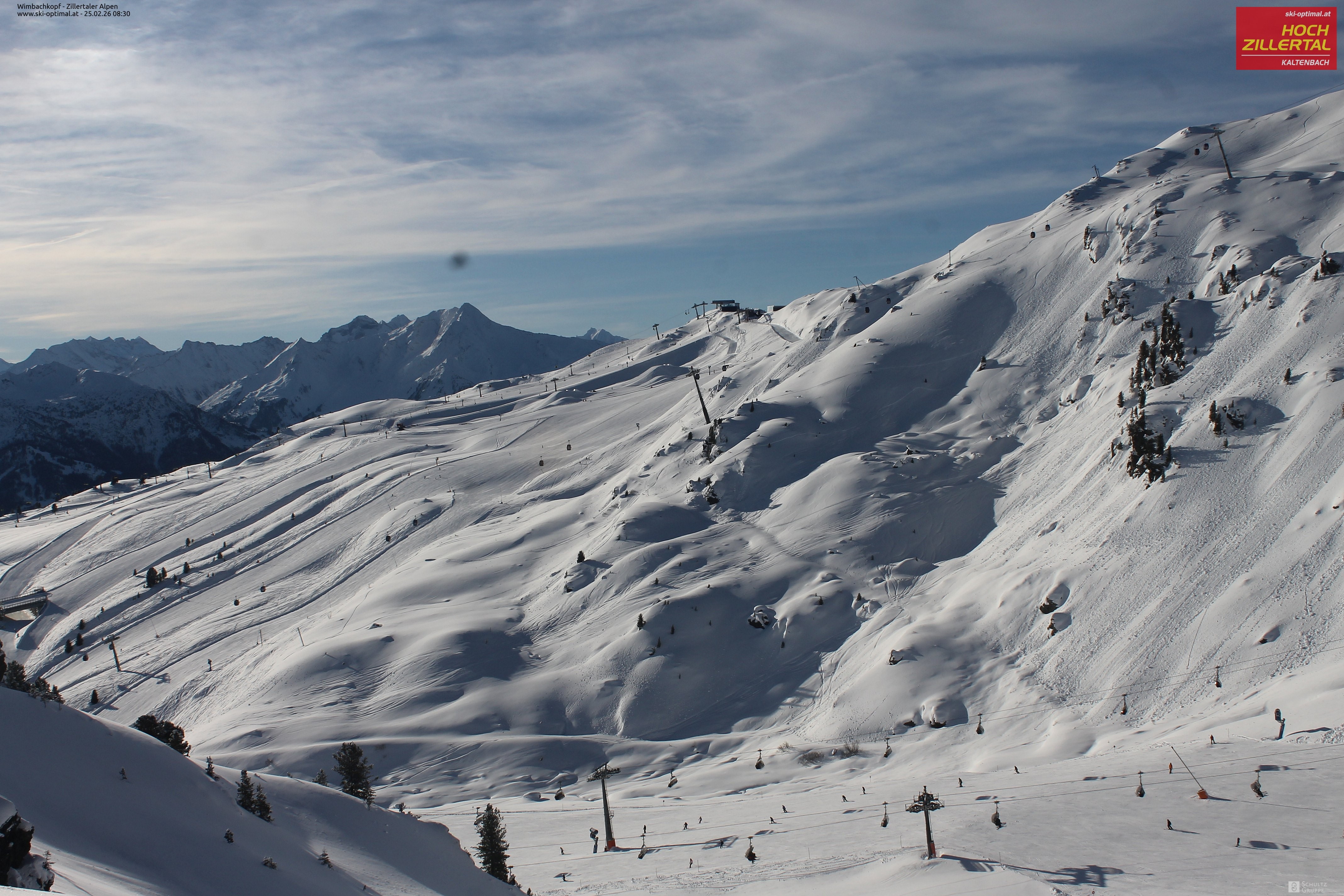 Archiv Foto Webcam Mountain View Restaurant in Hochzillertal