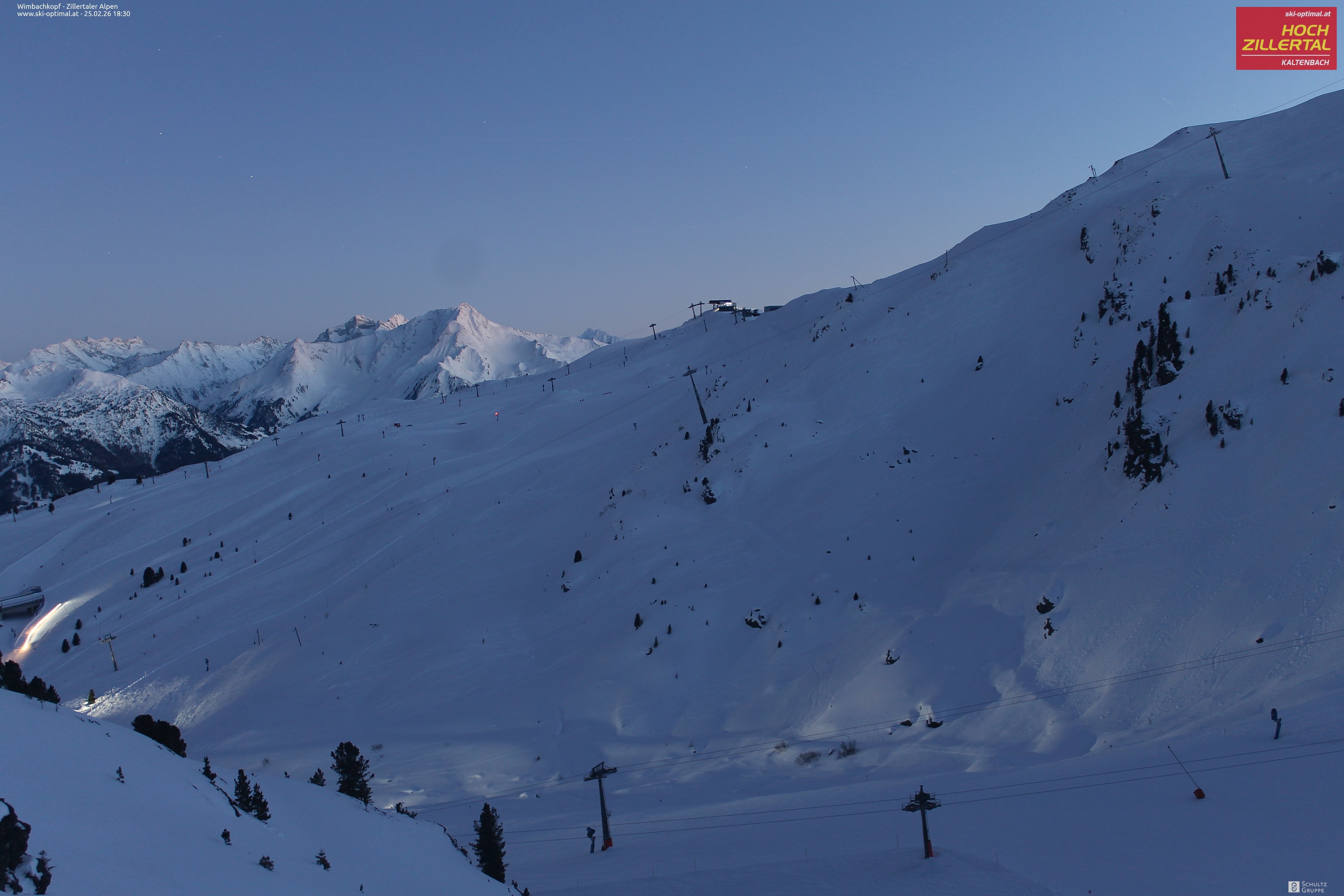 Archiv Foto Webcam Mountain View Restaurant in Hochzillertal