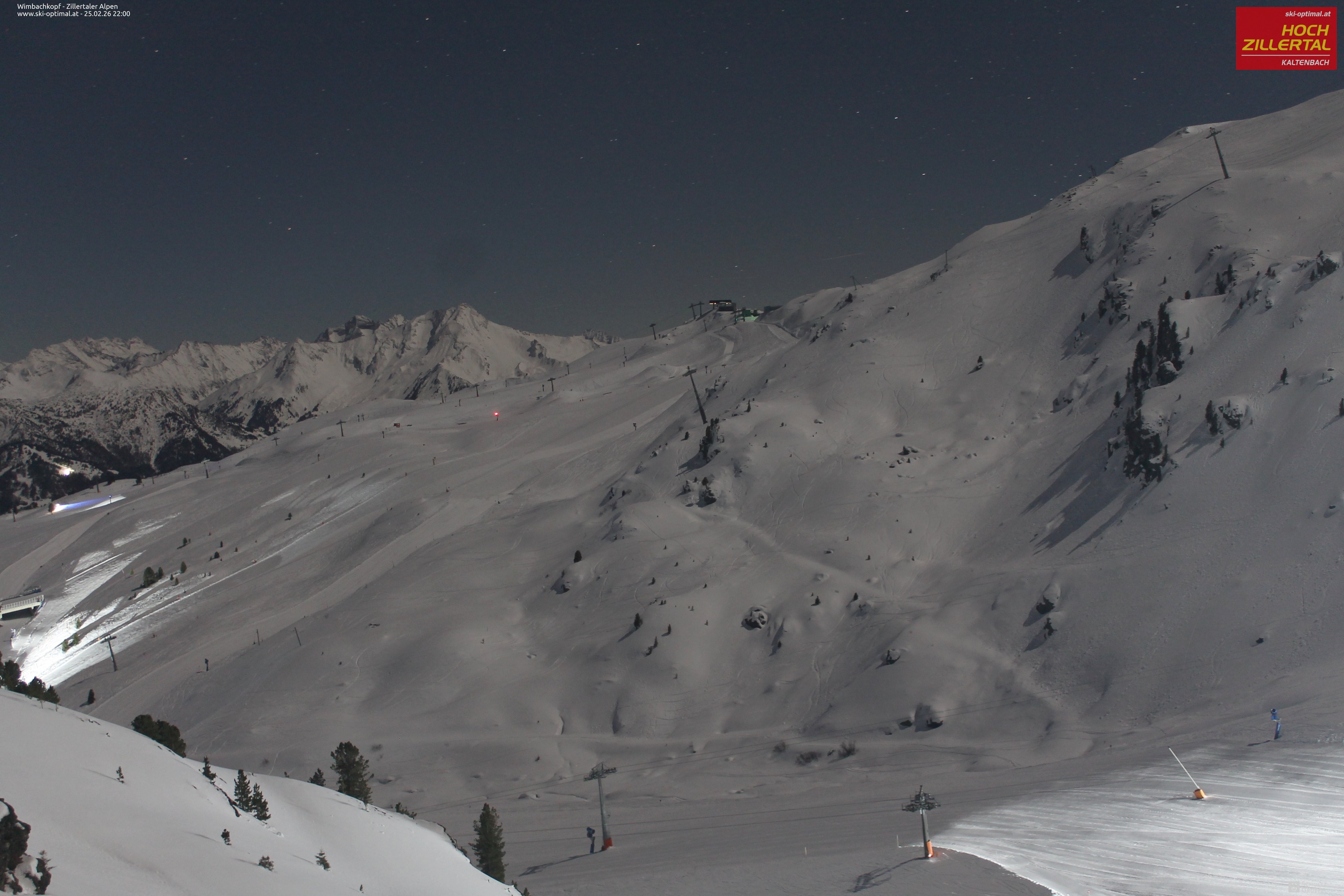 Archiv Foto Webcam Mountain View Restaurant in Hochzillertal