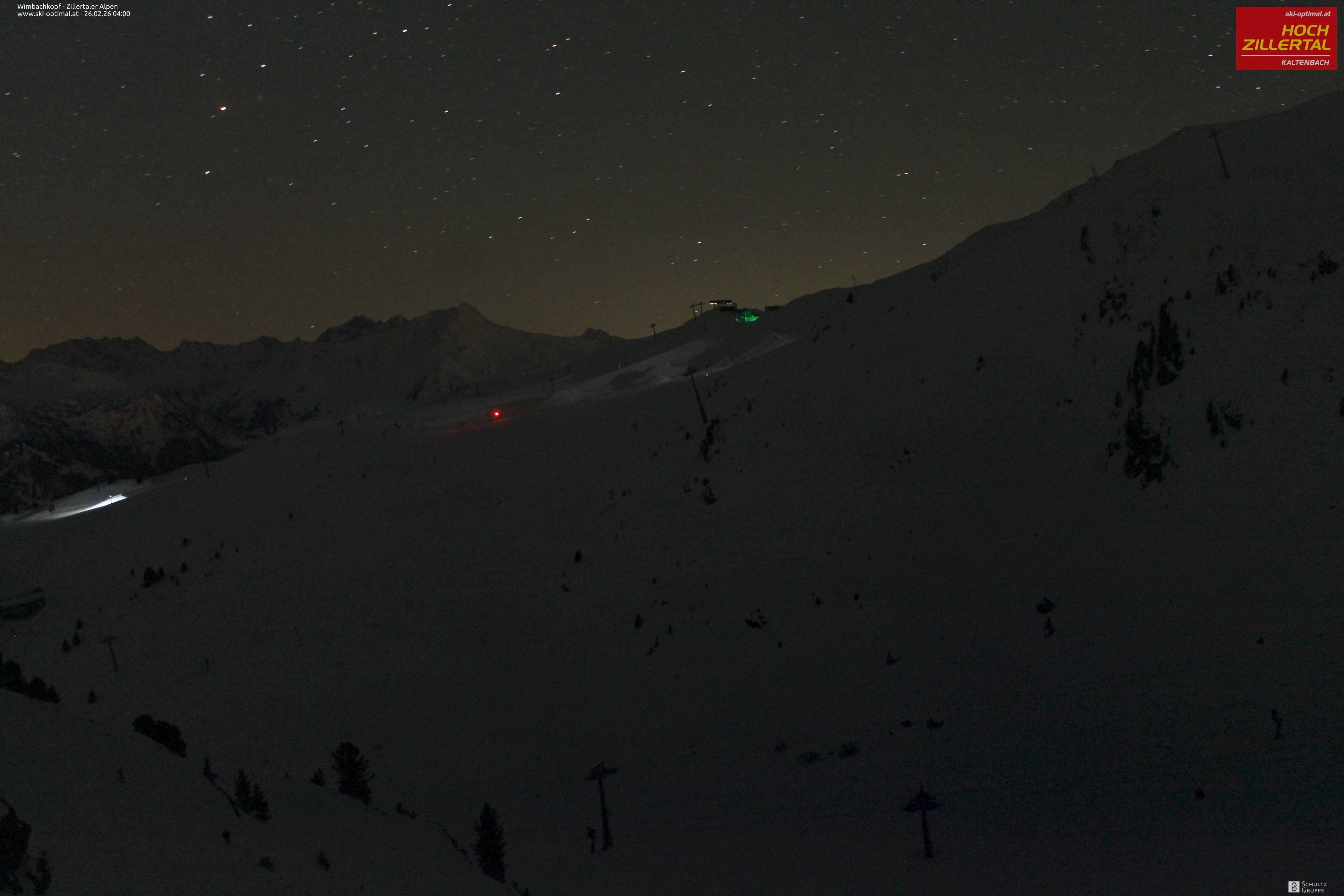 Archived image Webcam Hochzillertal: Mountain View Restaurant