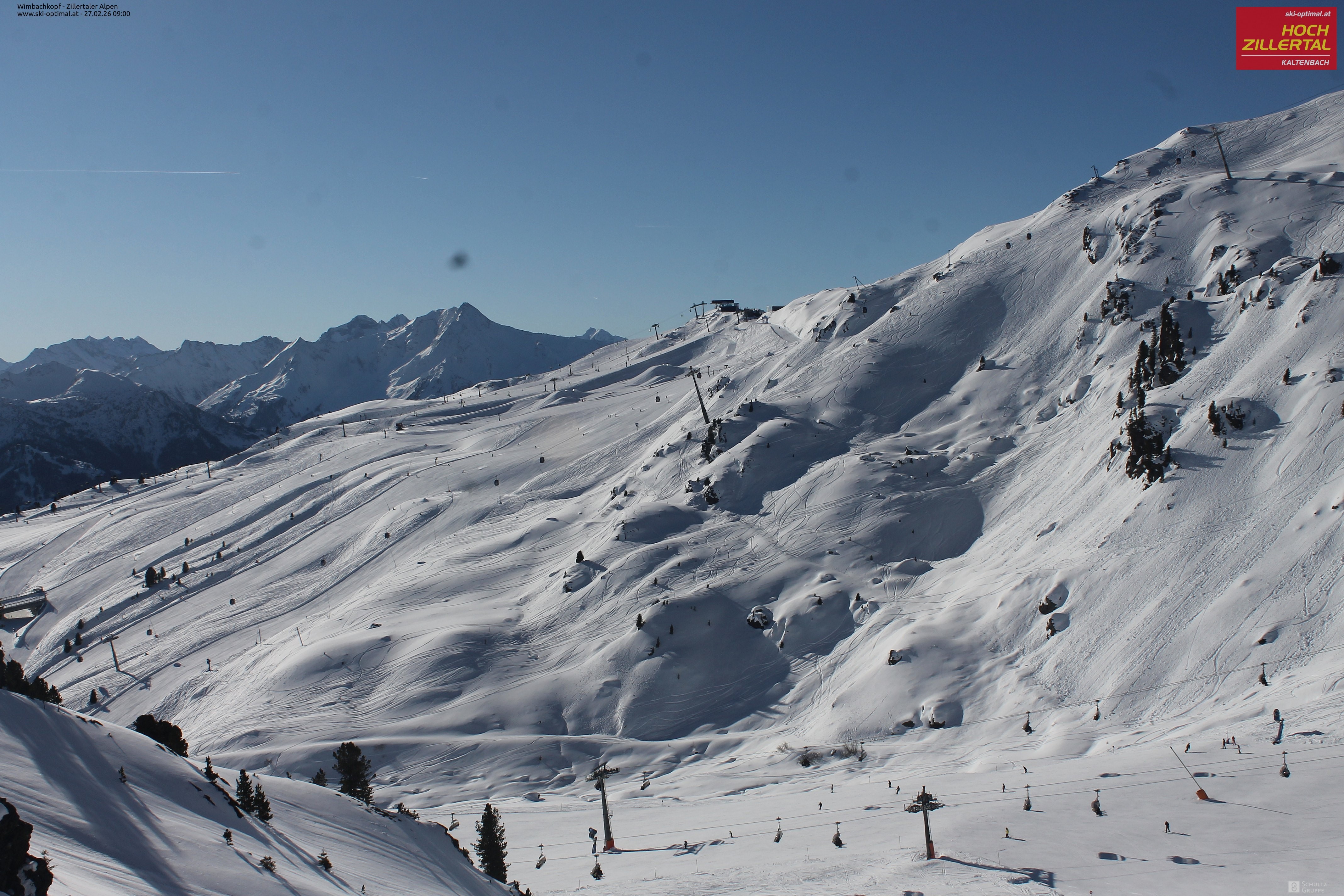 Archiv Foto Webcam Mountain View Restaurant in Hochzillertal