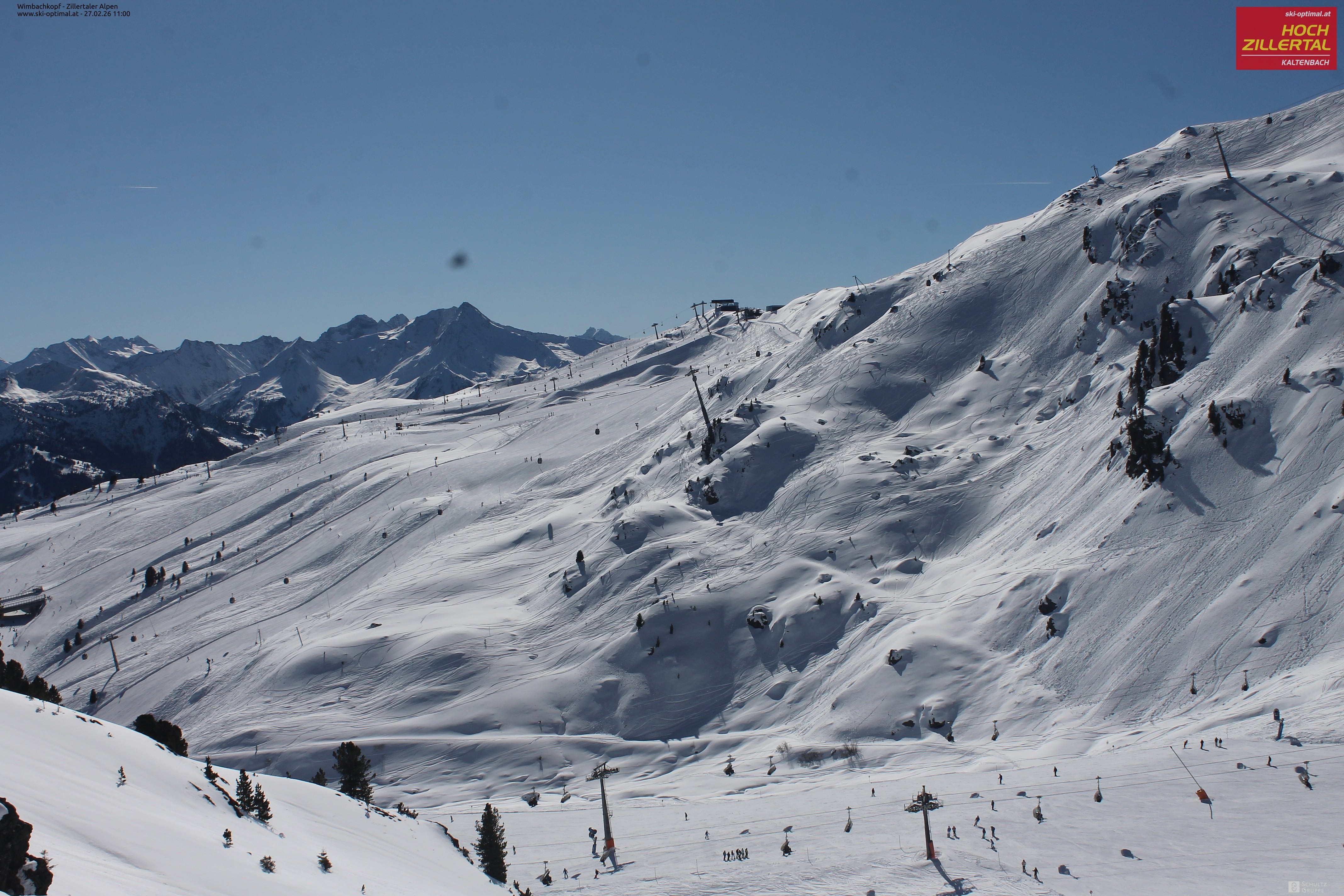 Archiv Foto Webcam Mountain View Restaurant in Hochzillertal
