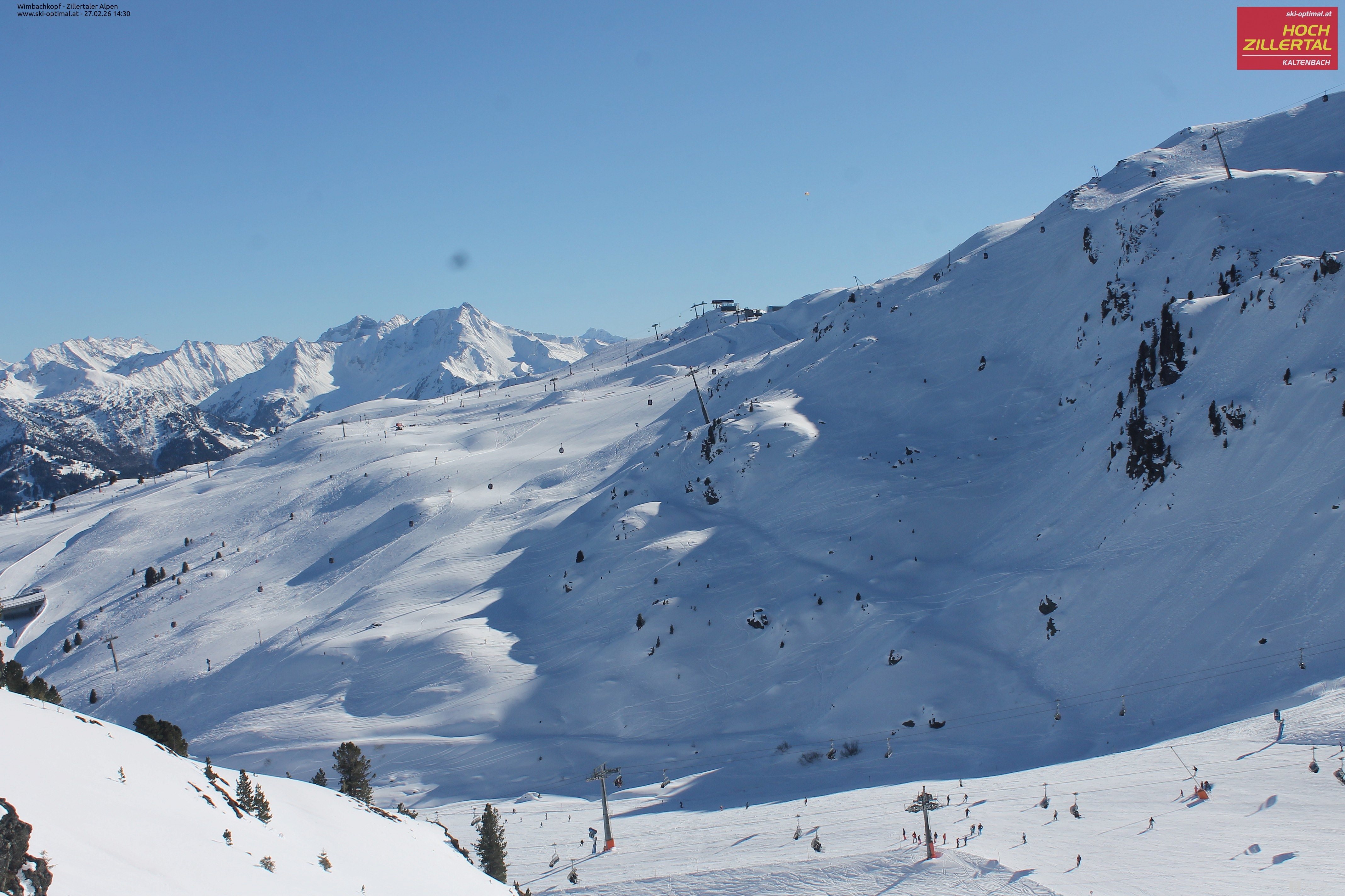 Archiv Foto Webcam Mountain View Restaurant in Hochzillertal