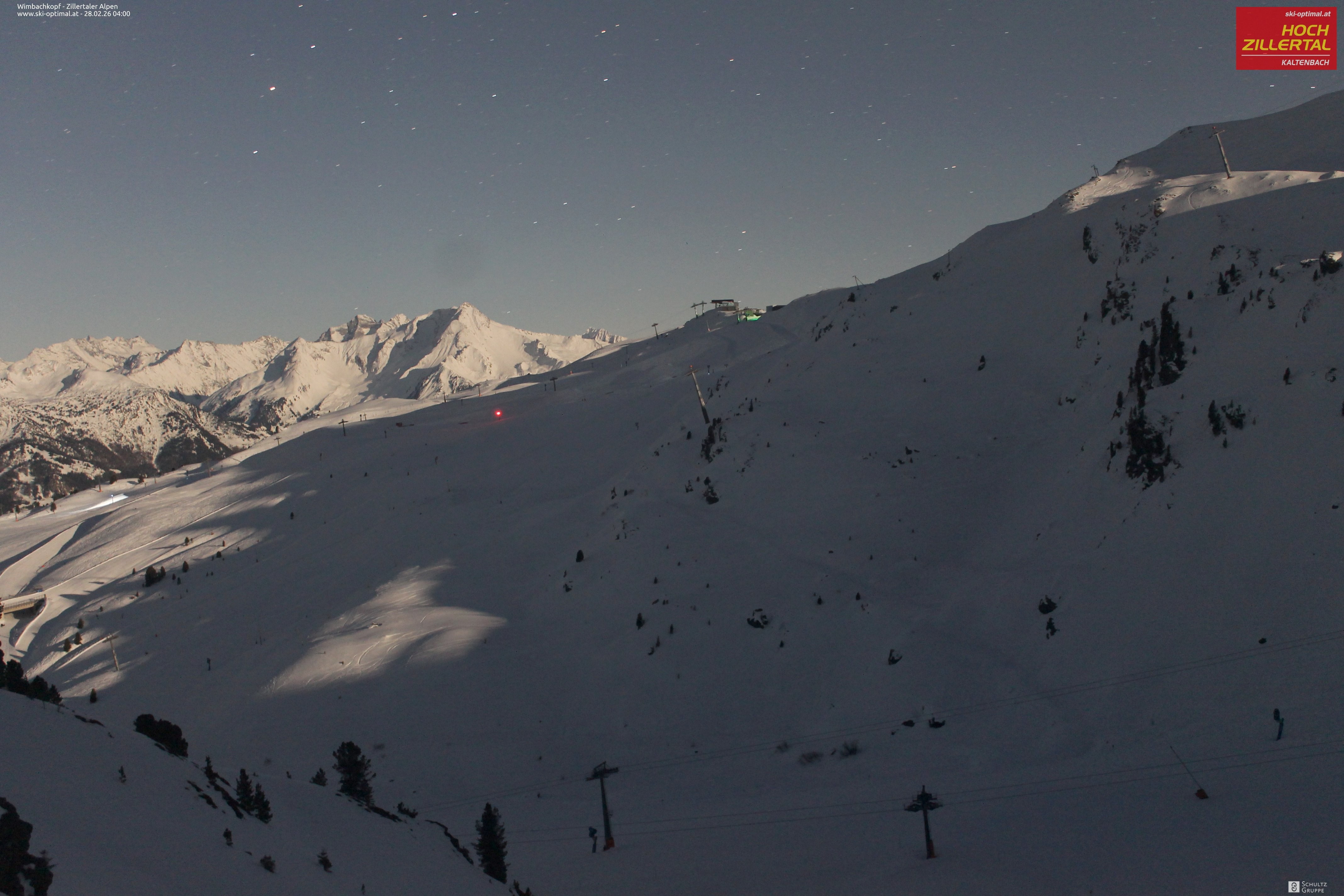 Archiv Foto Webcam Mountain View Restaurant in Hochzillertal