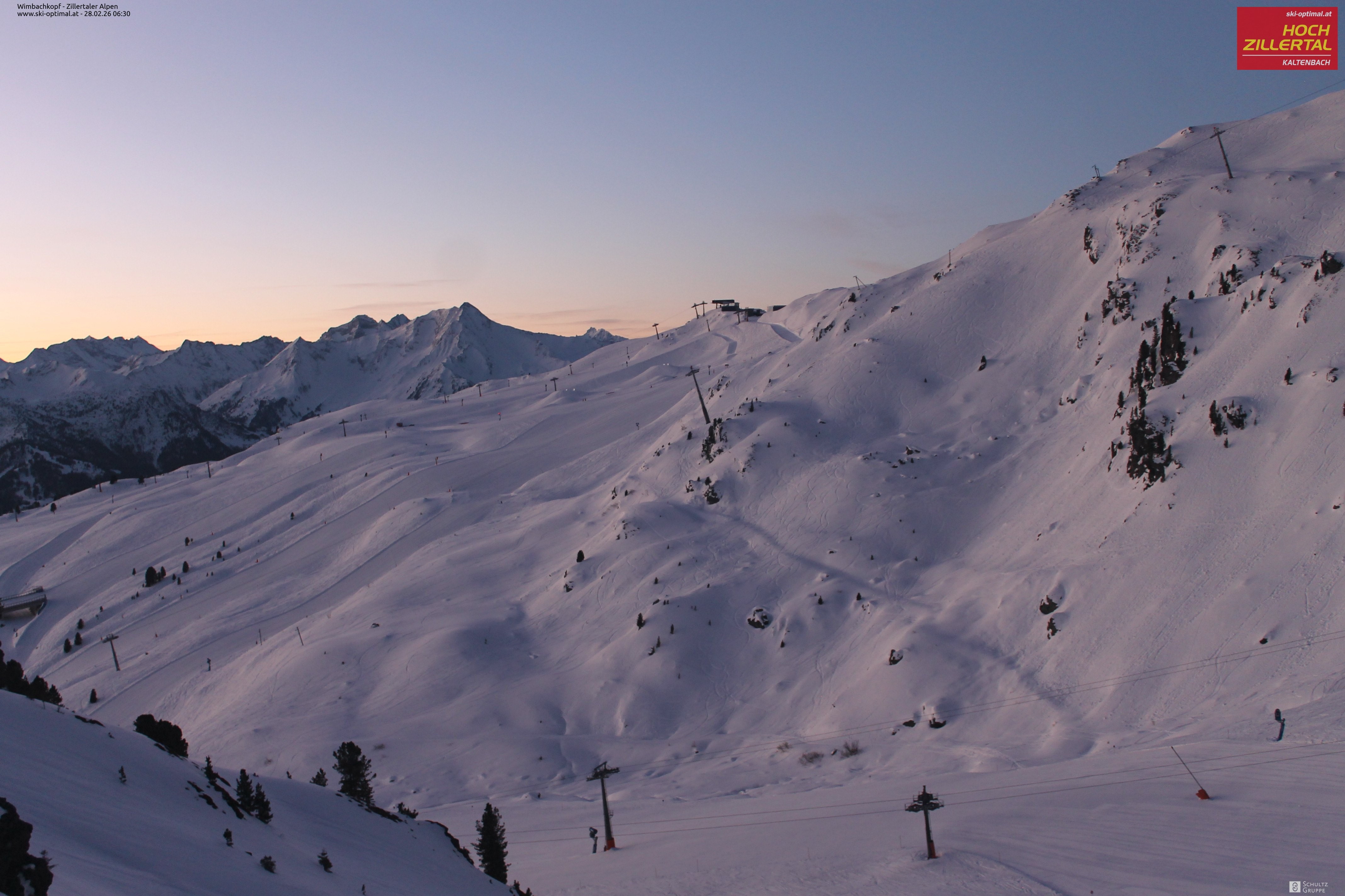 Archiv Foto Webcam Mountain View Restaurant in Hochzillertal