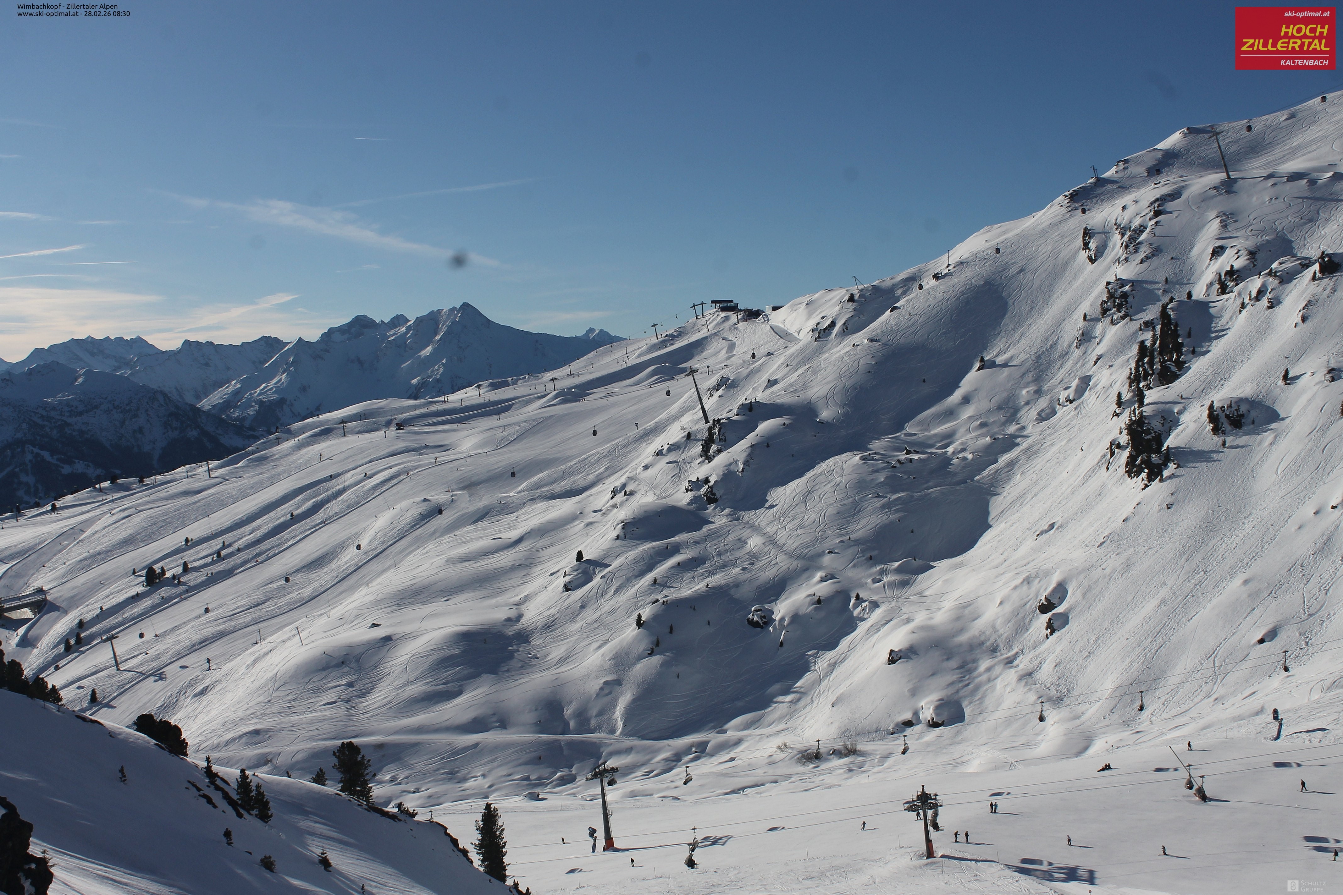 Archiv Foto Webcam Mountain View Restaurant in Hochzillertal
