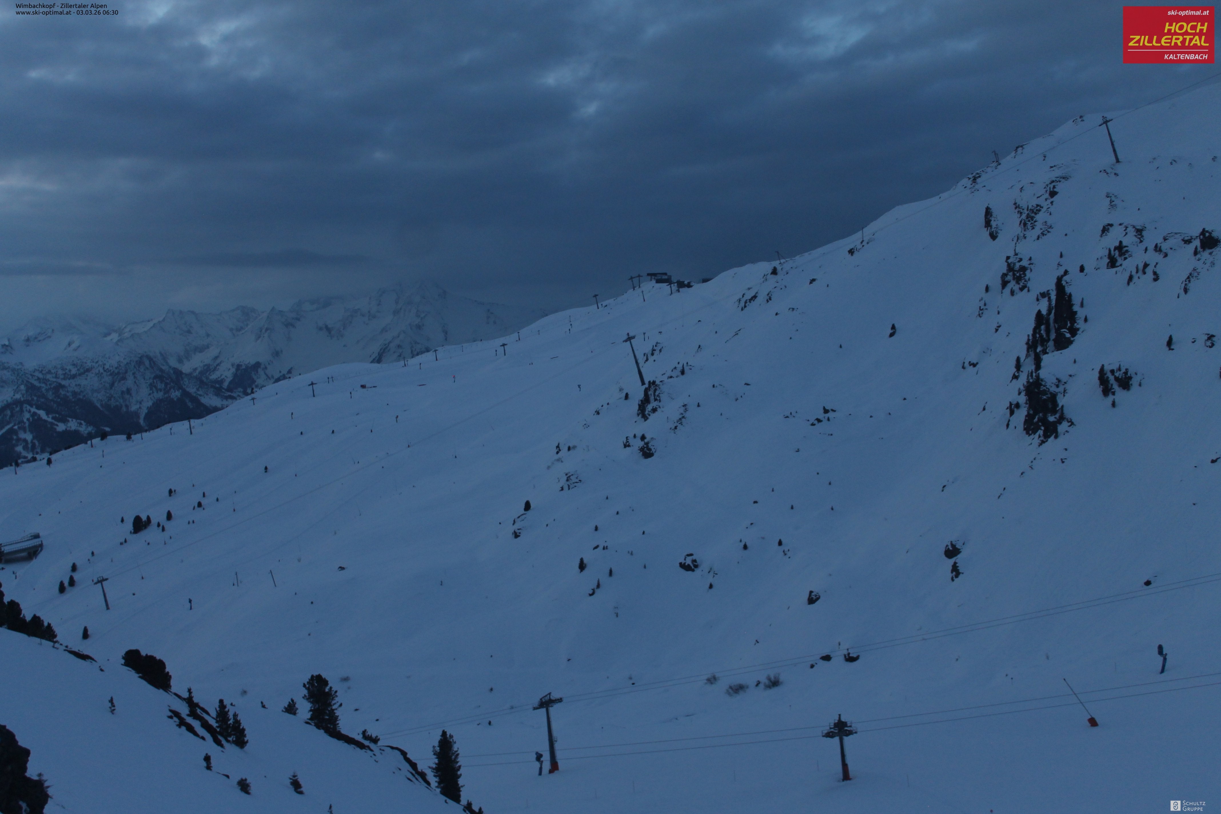 Archiv Foto Webcam Mountain View Restaurant in Hochzillertal