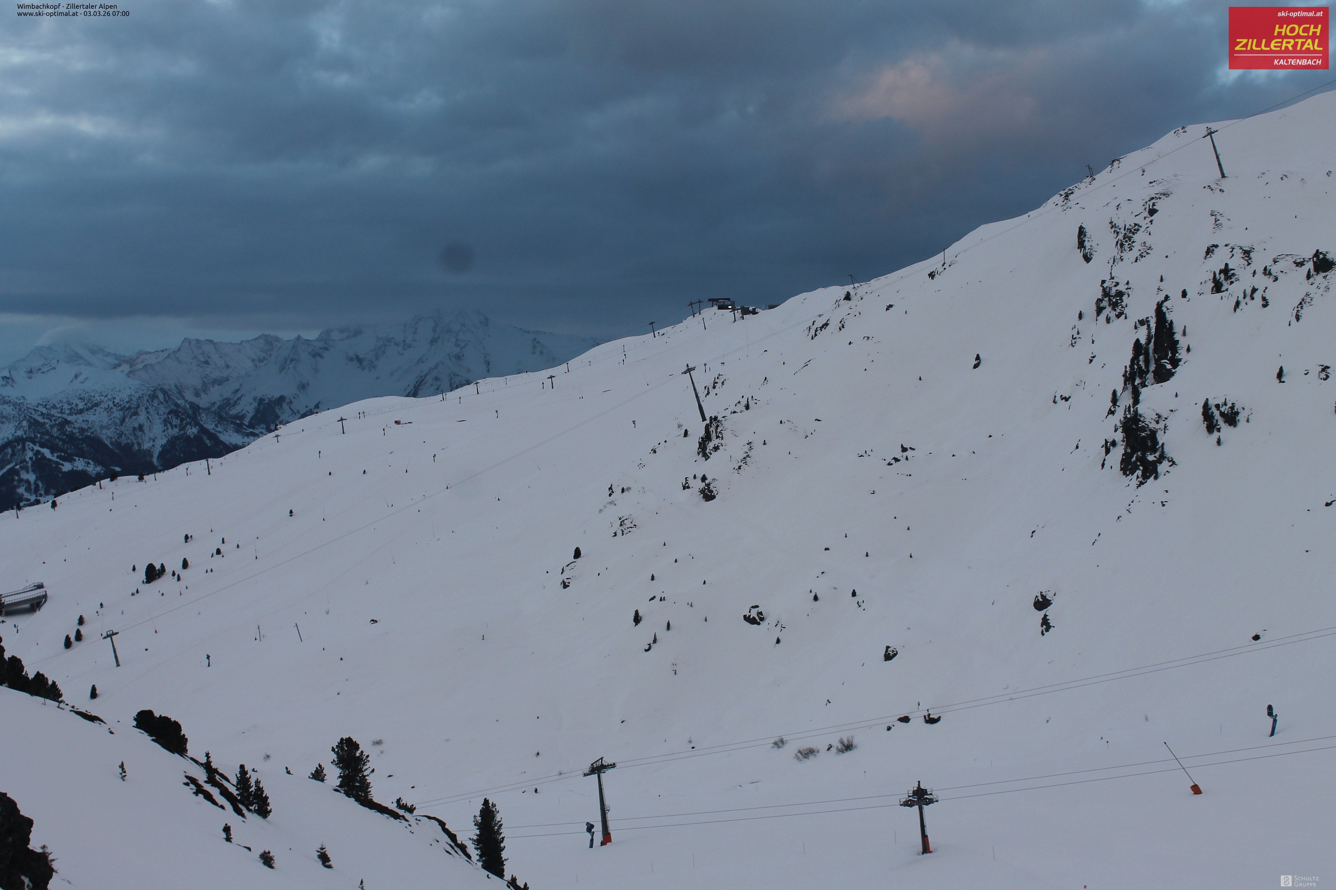 Archiv Foto Webcam Mountain View Restaurant in Hochzillertal