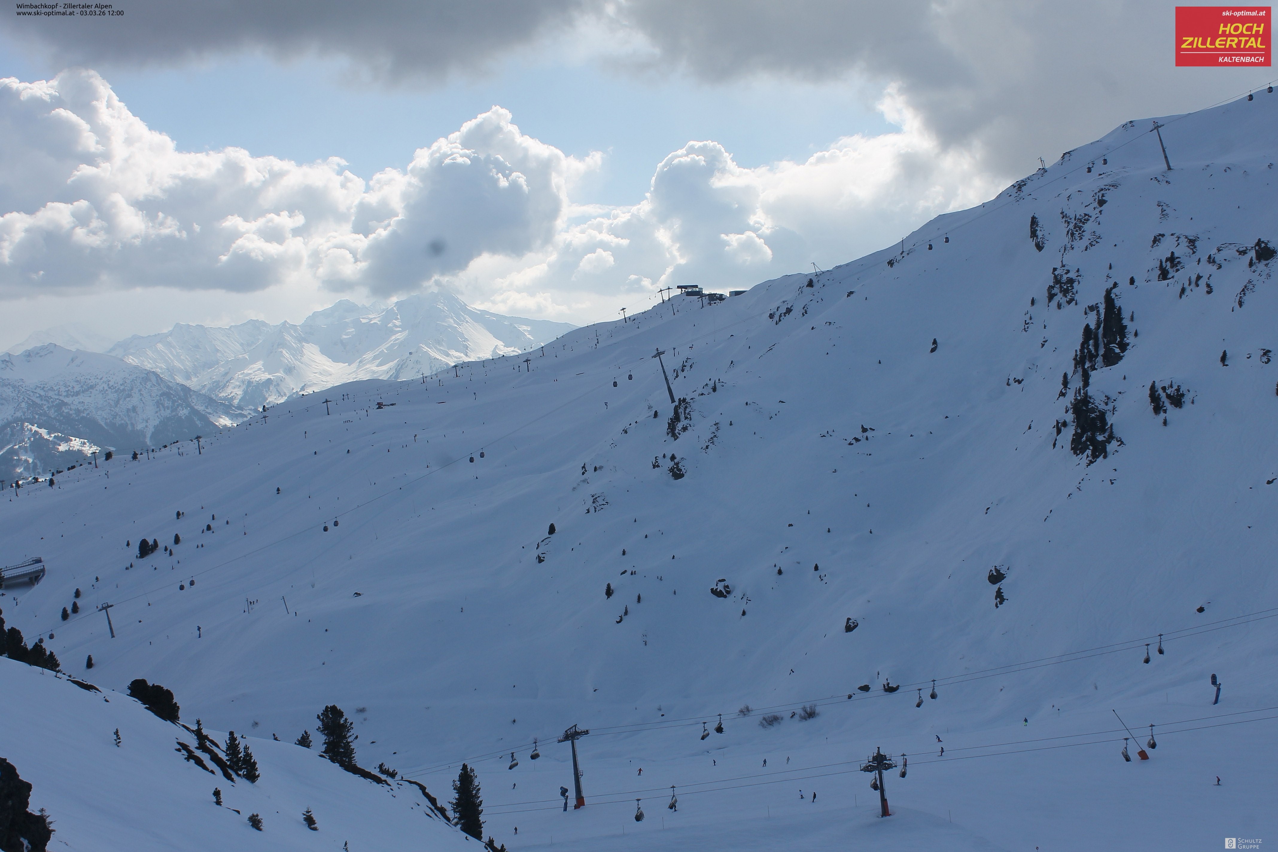 Archiv Foto Webcam Mountain View Restaurant in Hochzillertal