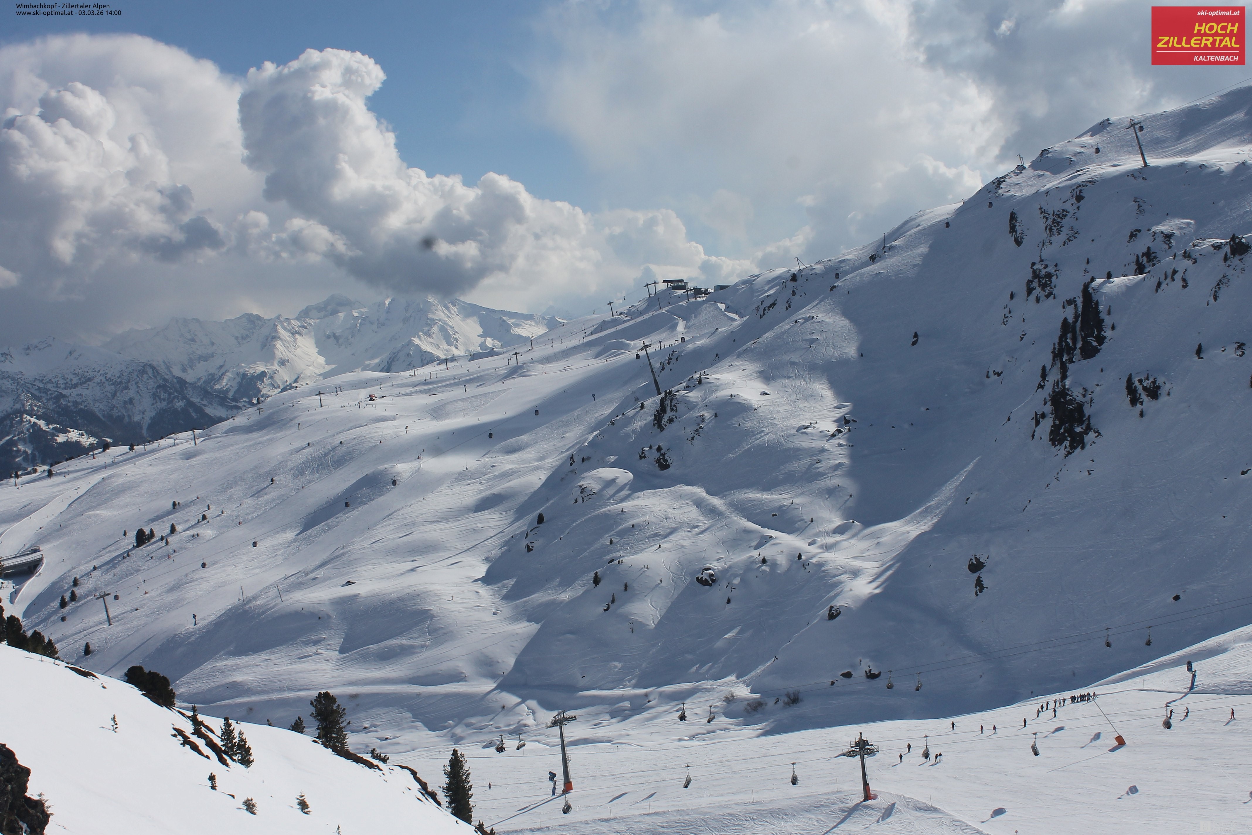 Archiv Foto Webcam Mountain View Restaurant in Hochzillertal