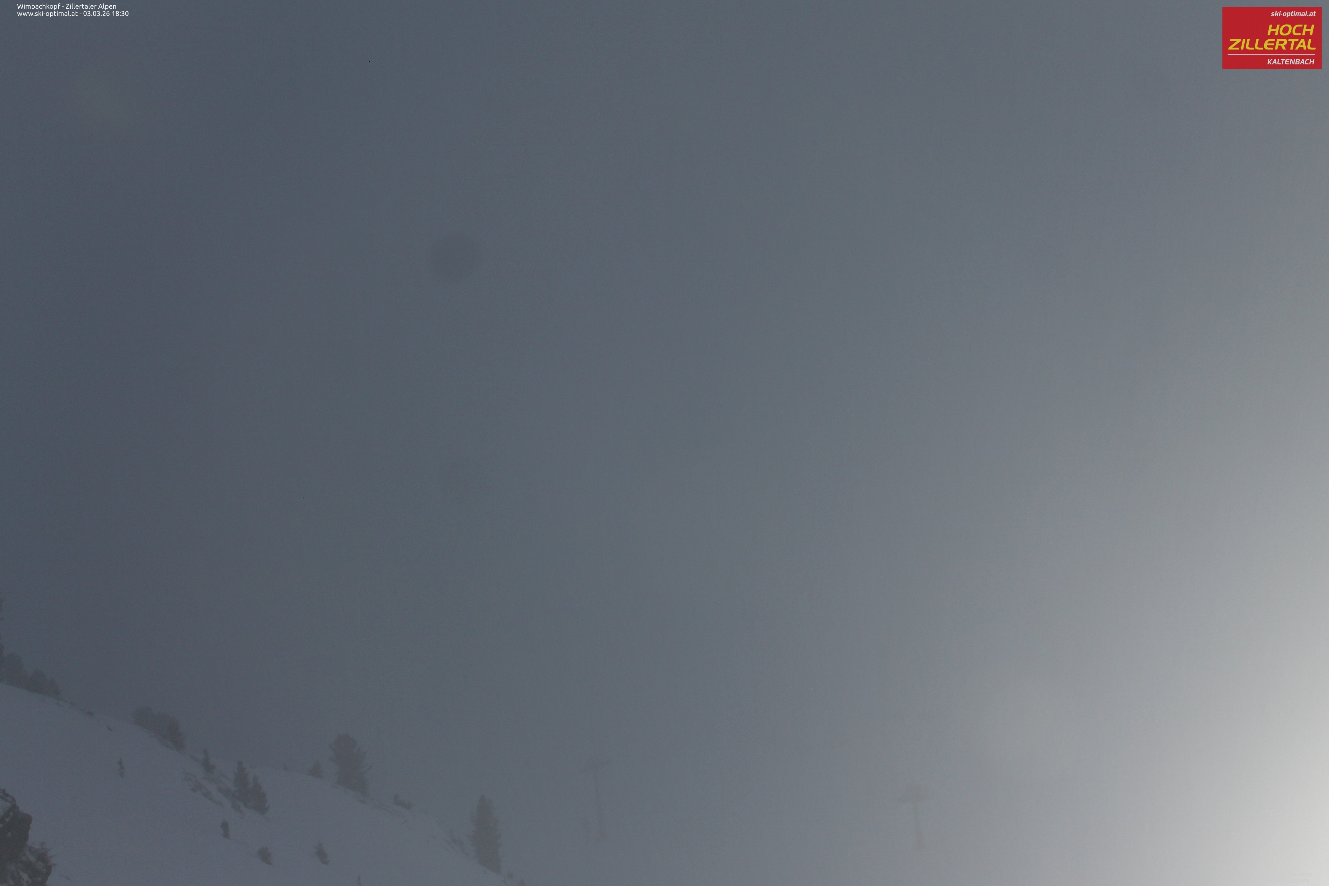 Archived image Webcam Hochzillertal: Mountain View Restaurant