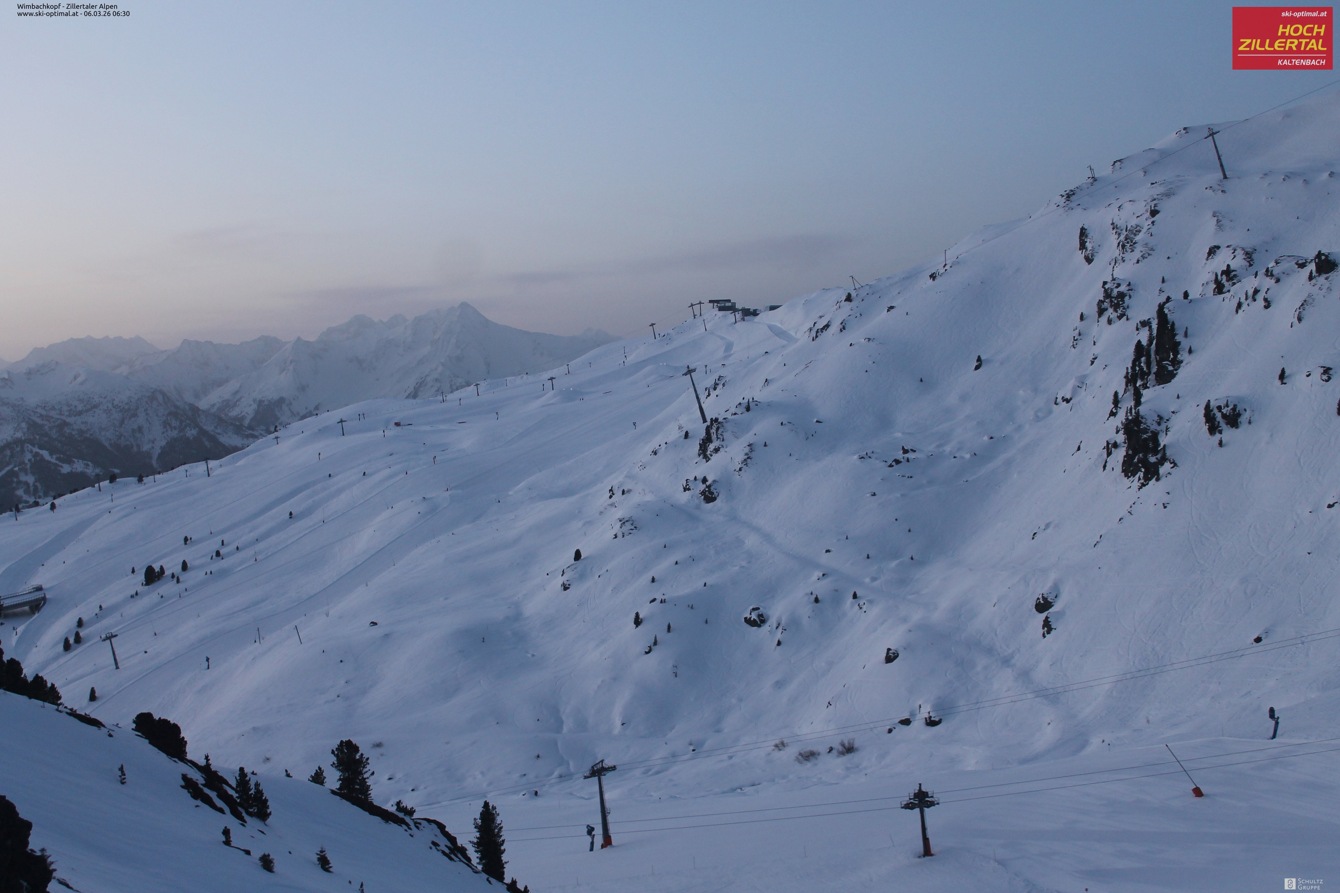 Archiv Foto Webcam Mountain View Restaurant in Hochzillertal