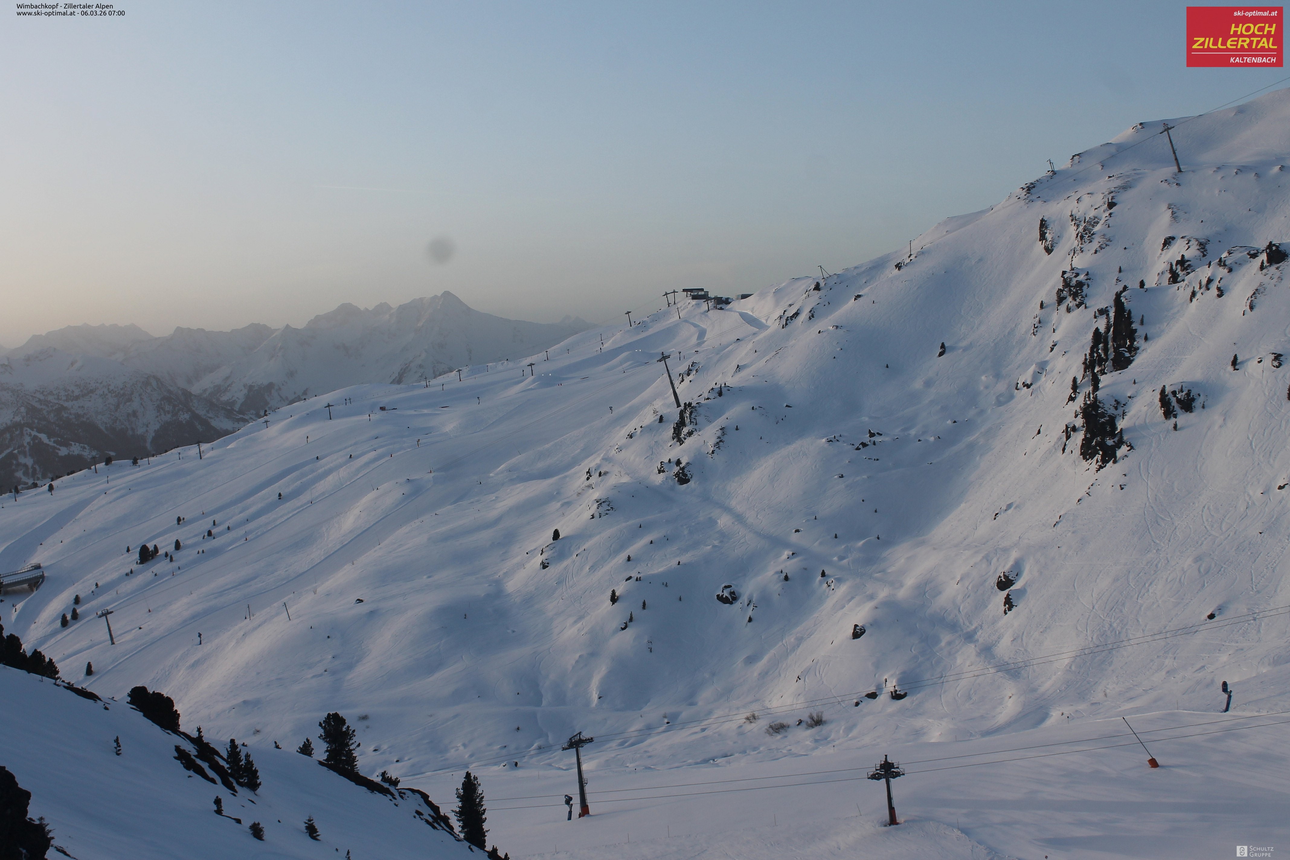 Archiv Foto Webcam Mountain View Restaurant in Hochzillertal