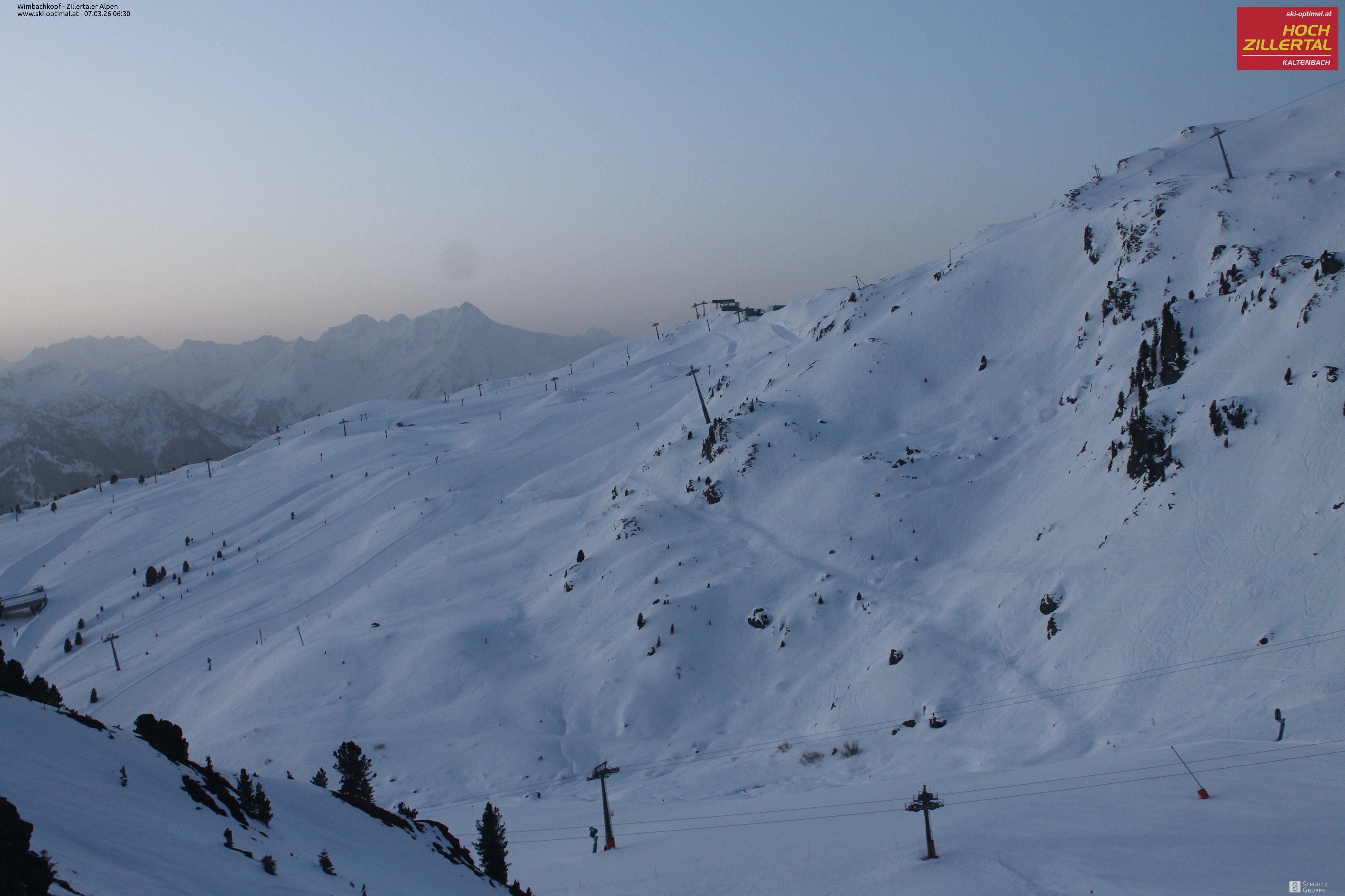 Archiv Foto Webcam Mountain View Restaurant in Hochzillertal
