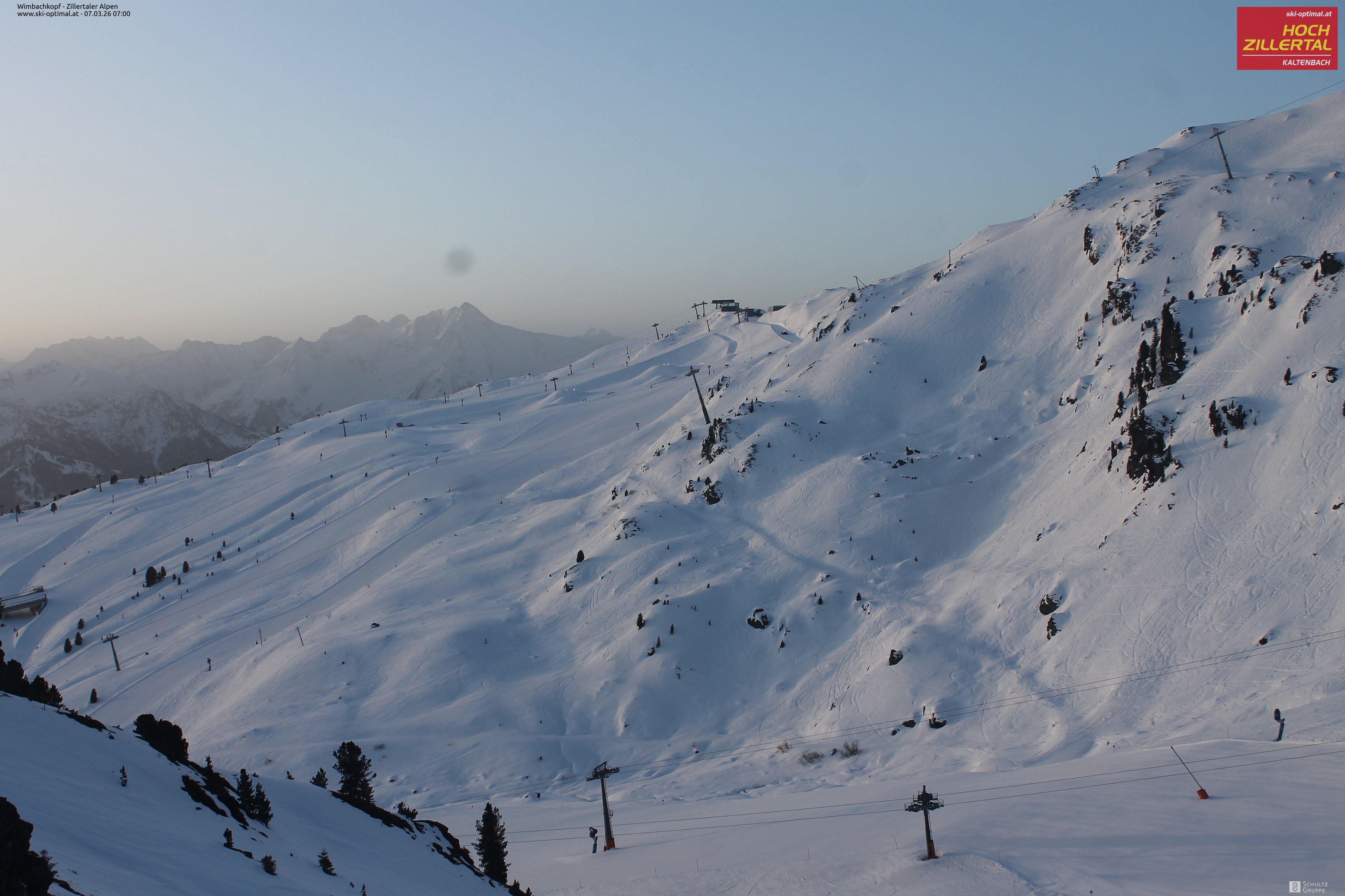 Archiv Foto Webcam Mountain View Restaurant in Hochzillertal