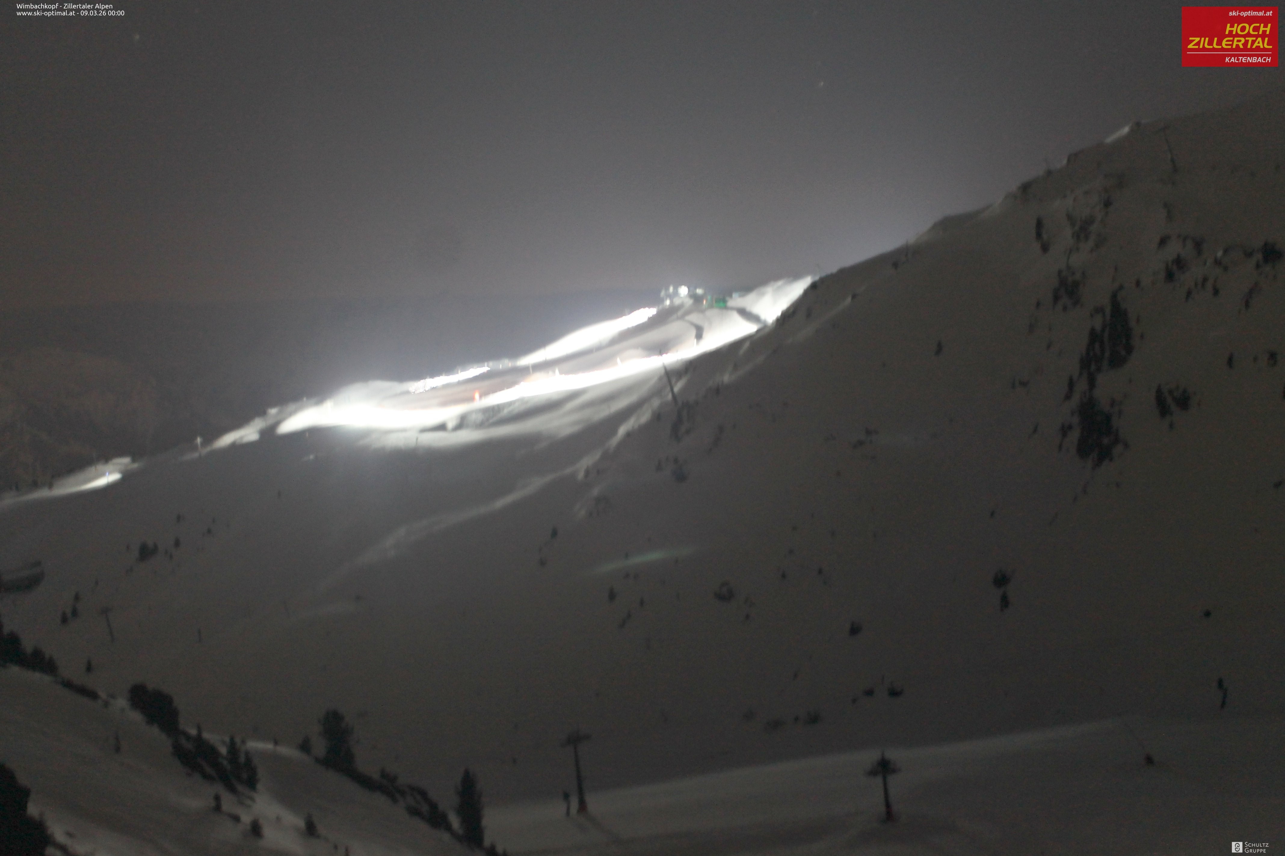Archived image Webcam Hochzillertal: Mountain View Restaurant