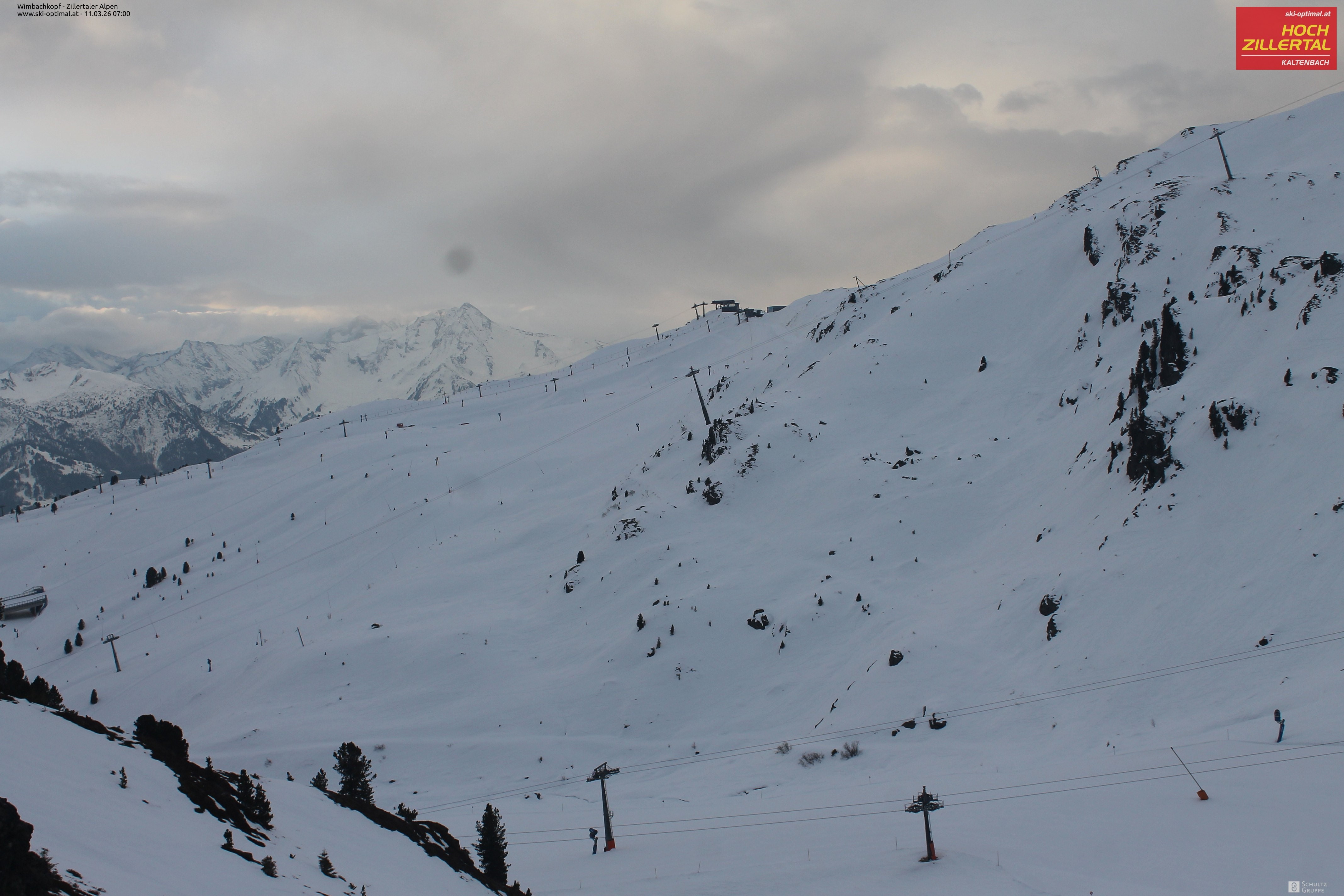 Archiv Foto Webcam Mountain View Restaurant in Hochzillertal