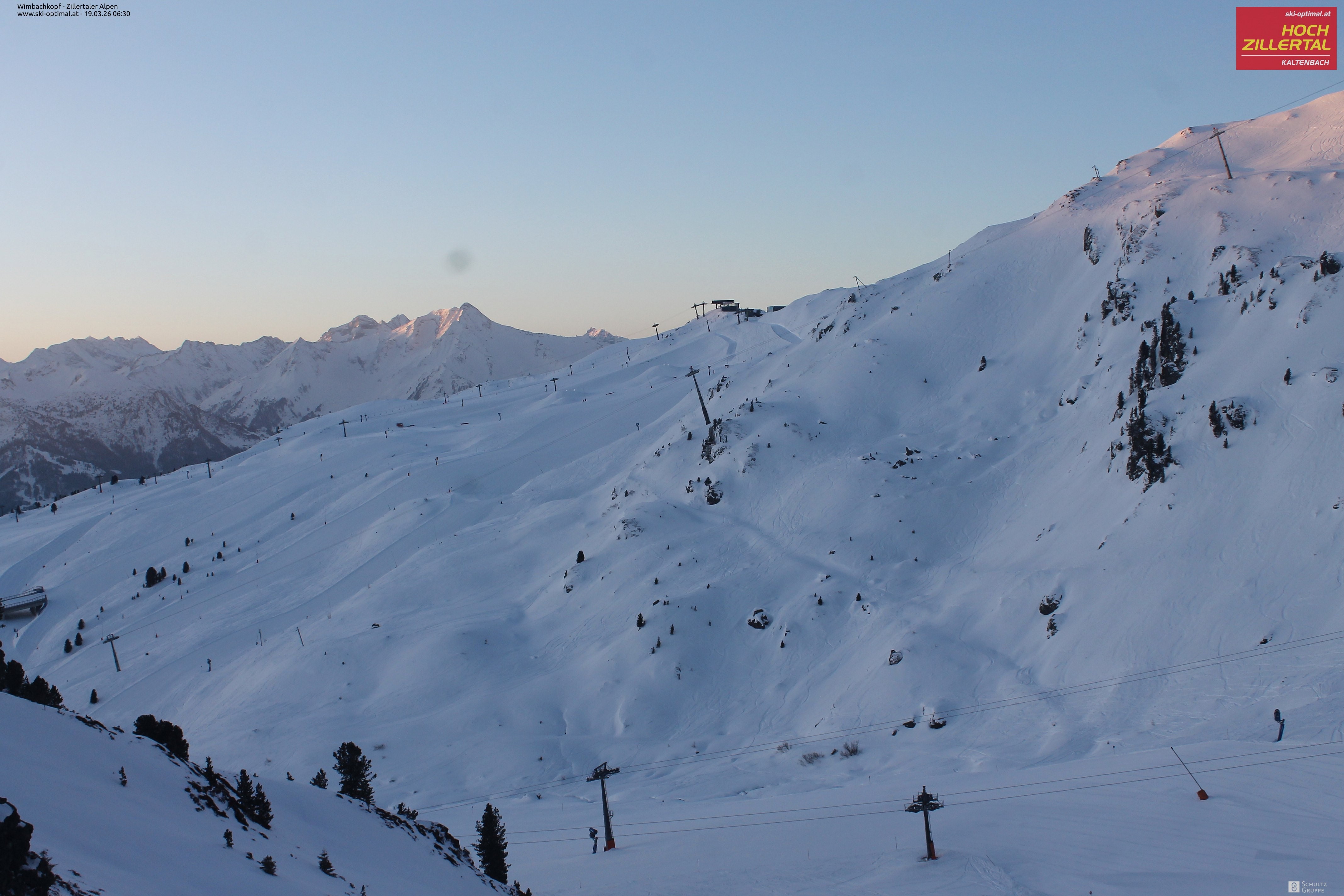 Archiv Foto Webcam Mountain View Restaurant in Hochzillertal